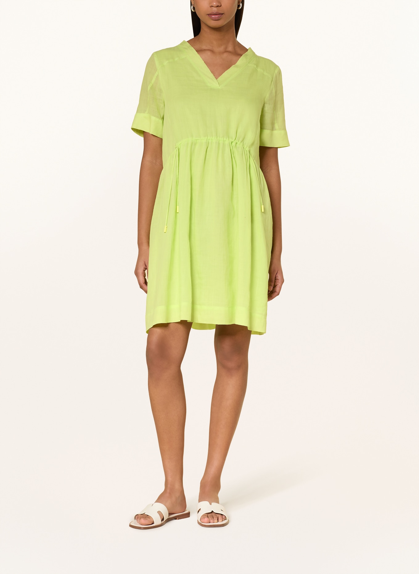 MARC CAIN jurk: 411 sunny lime new