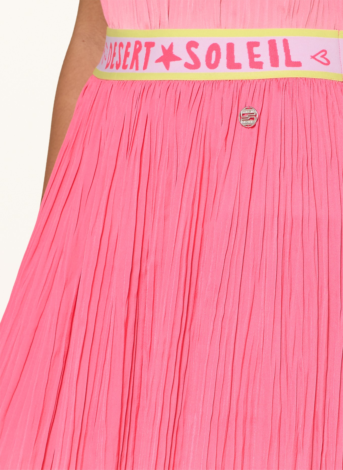 MARC CAIN plissé rok: 246 pink lemonade