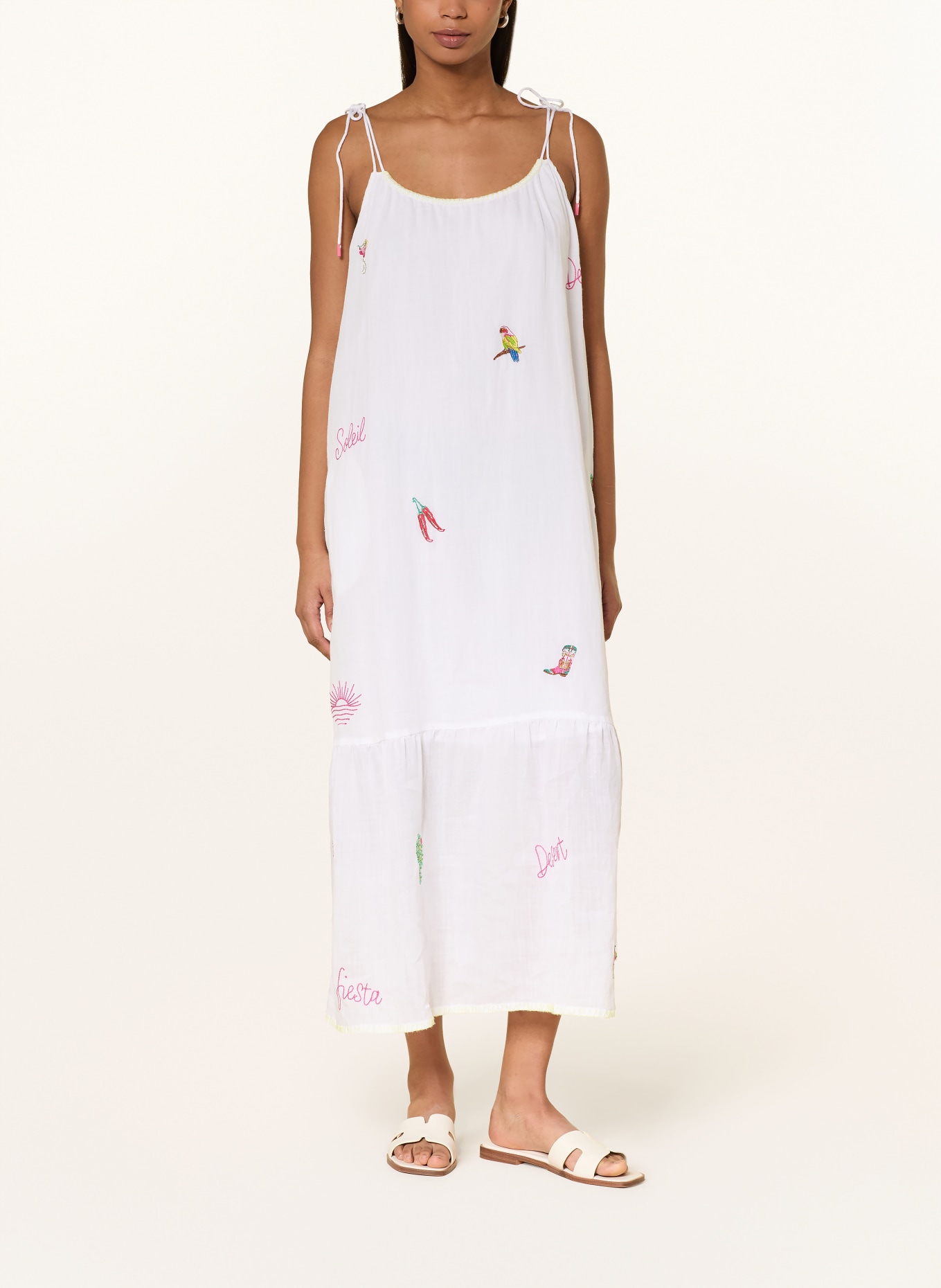 MARC CAIN Kleid: 100 WHITE