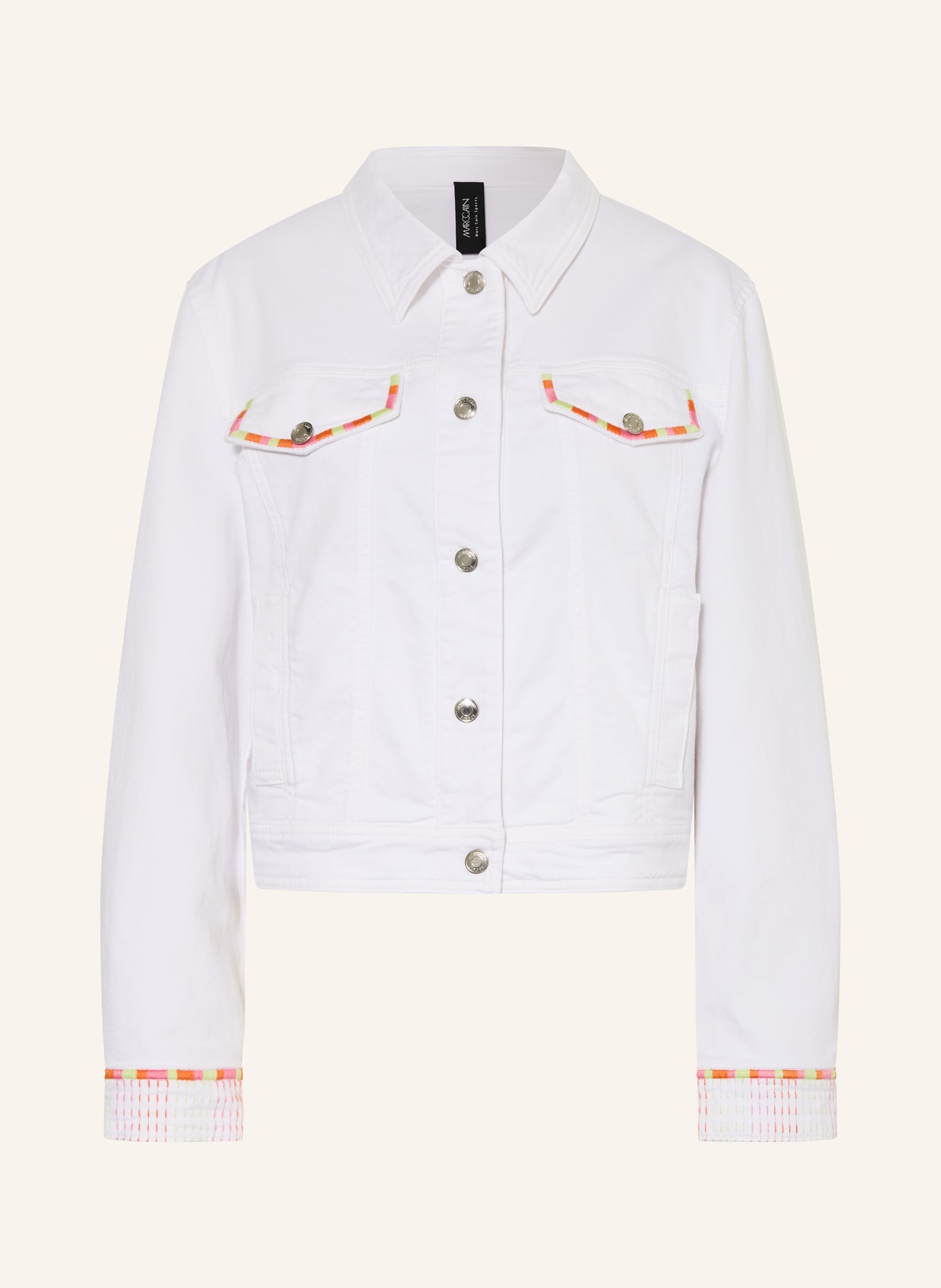 MARC CAIN Jeansjacke: 100 WHITE