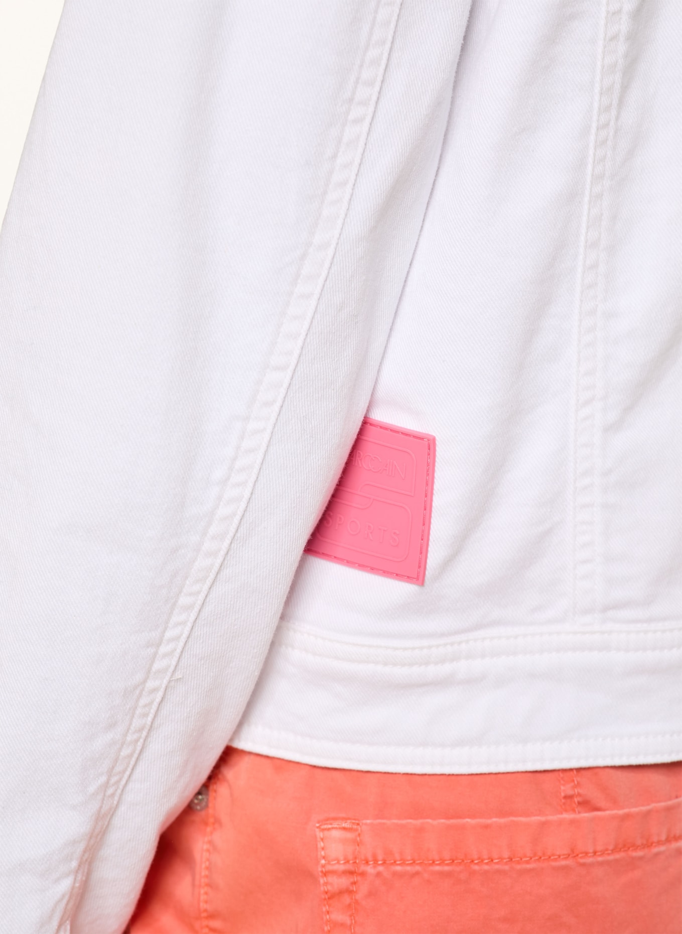 MARC CAIN Jeansjacke: 100 WHITE