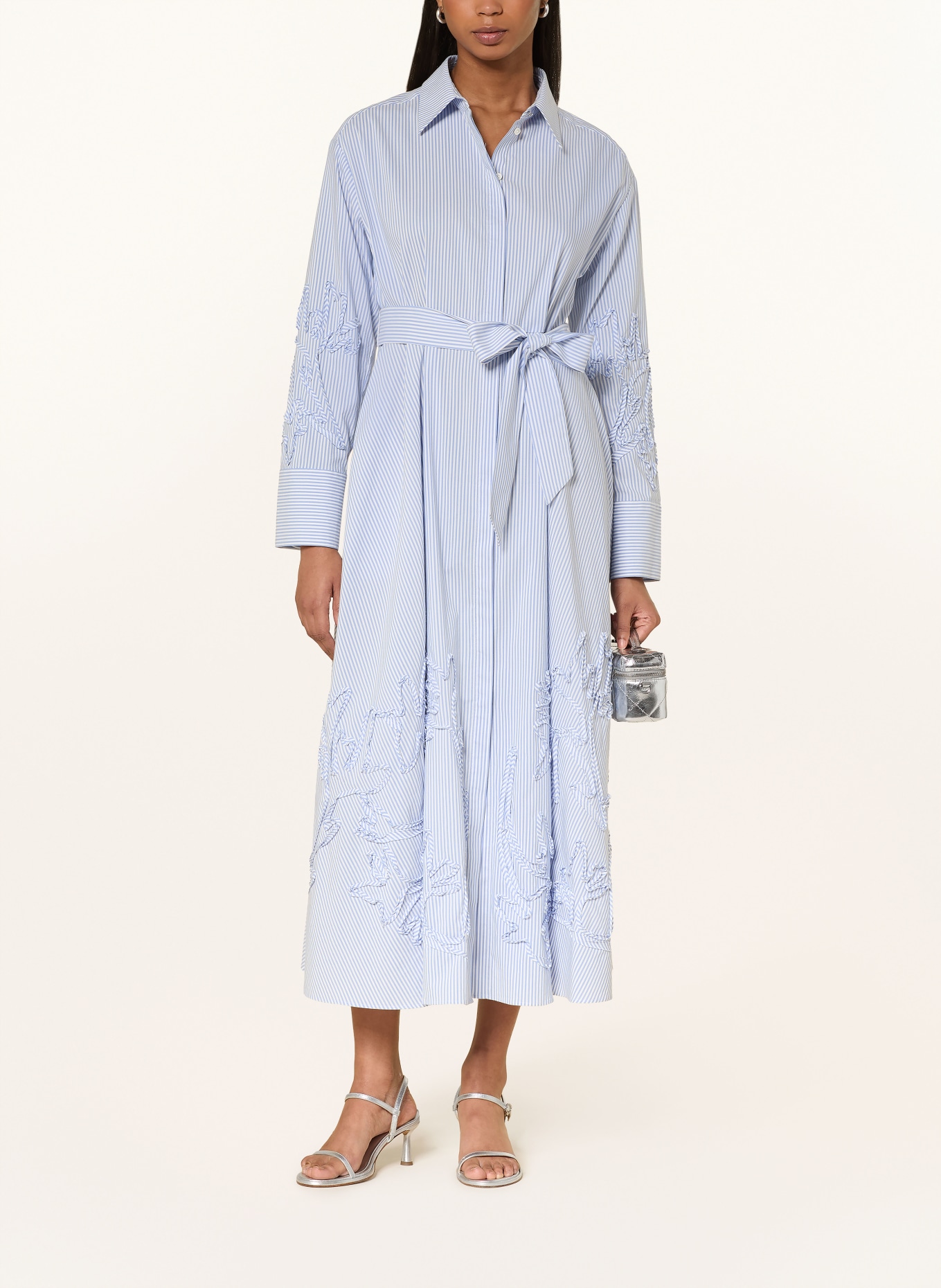 MARC CAIN Hemdblusenkleid: 319 magical blue