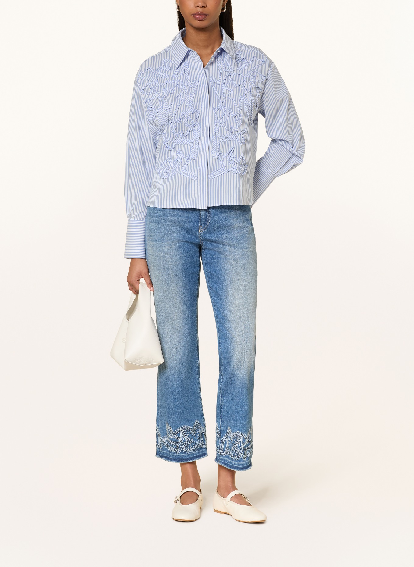 MARC CAIN Hemdbluse: 319 magical blue