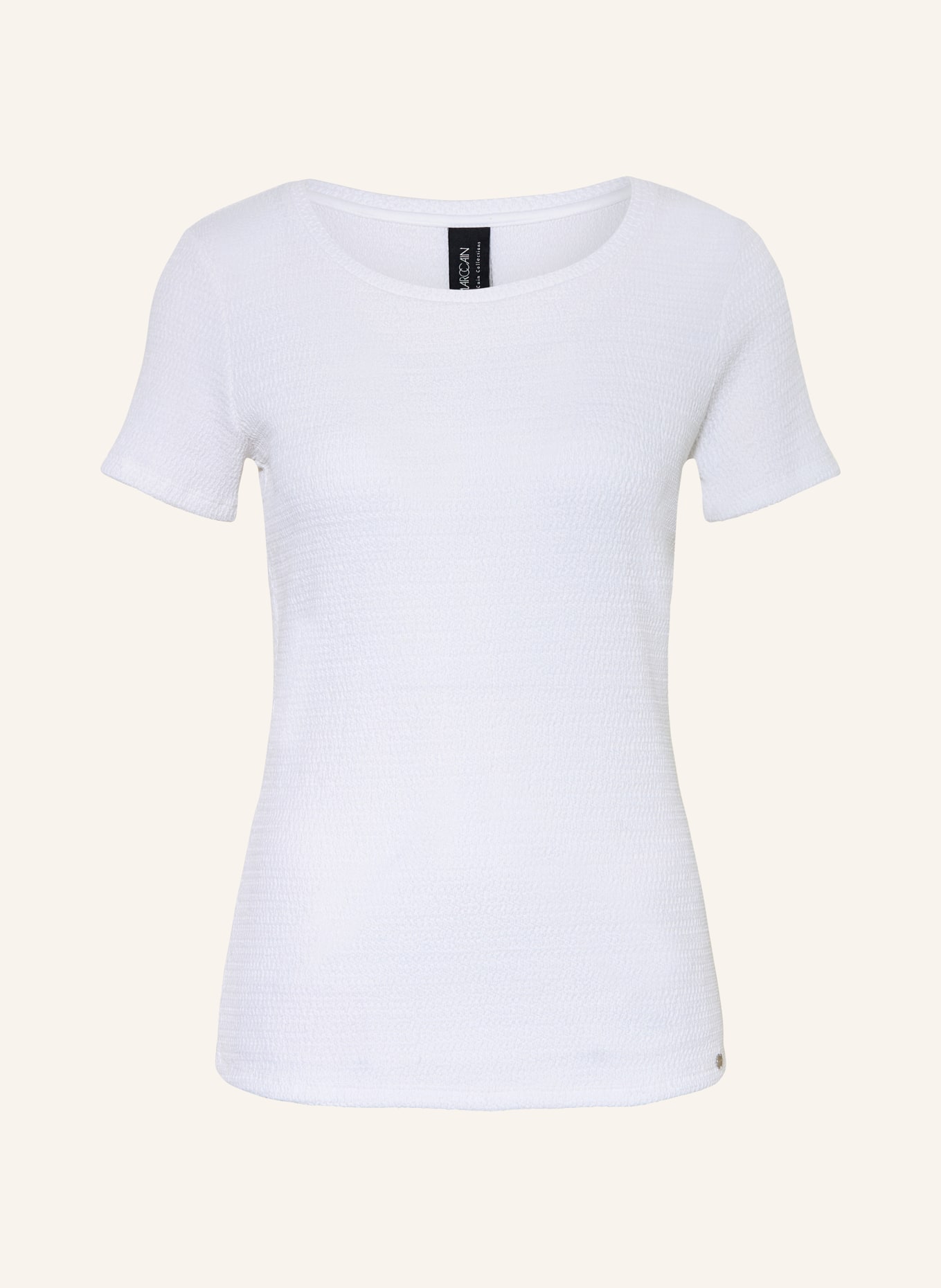 MARC CAIN tričko: 100 WHITE