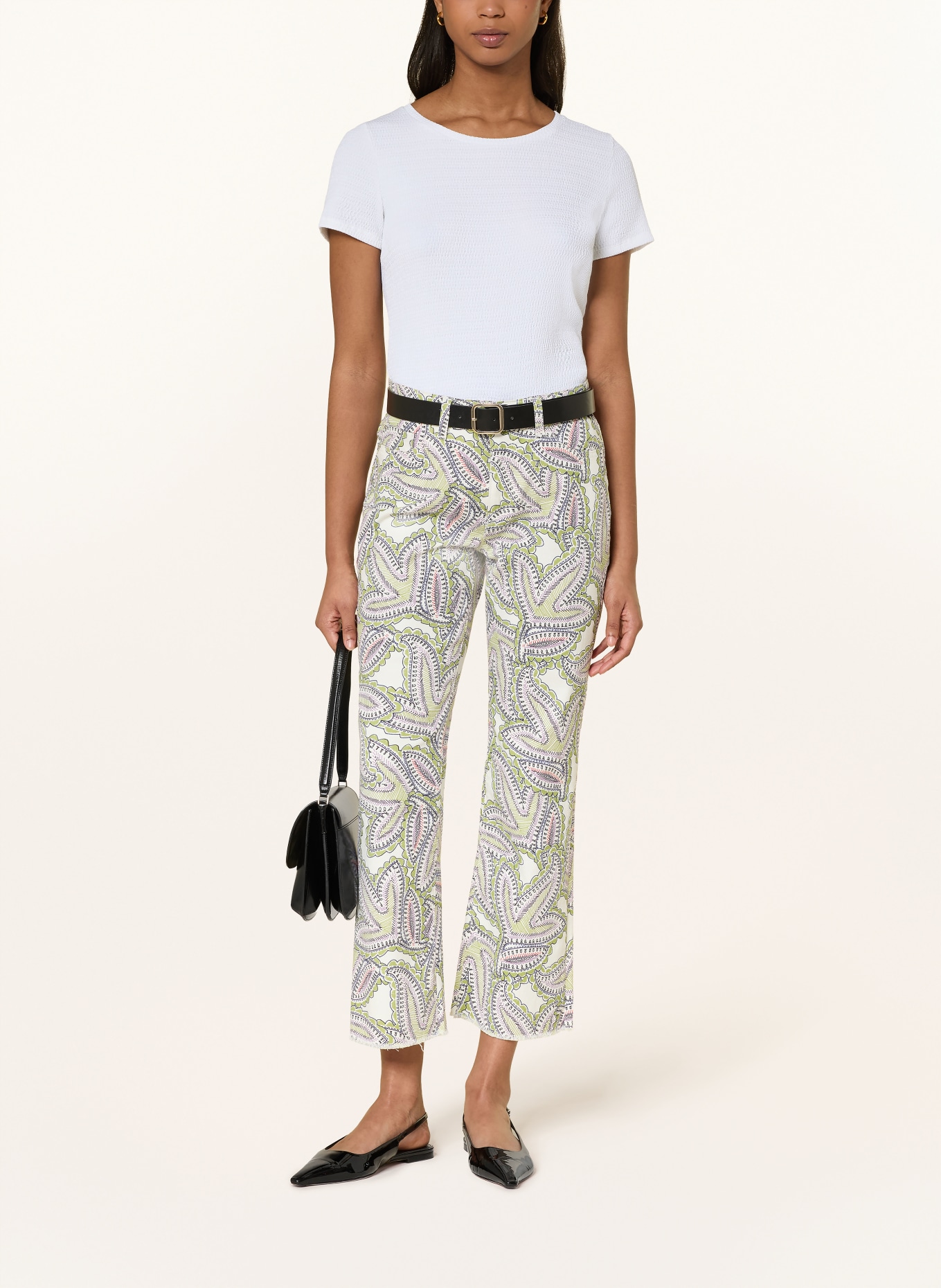 MARC CAIN tričko: 100 WHITE