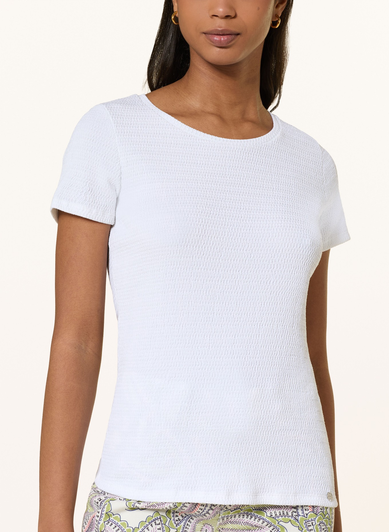 MARC CAIN tričko: 100 WHITE