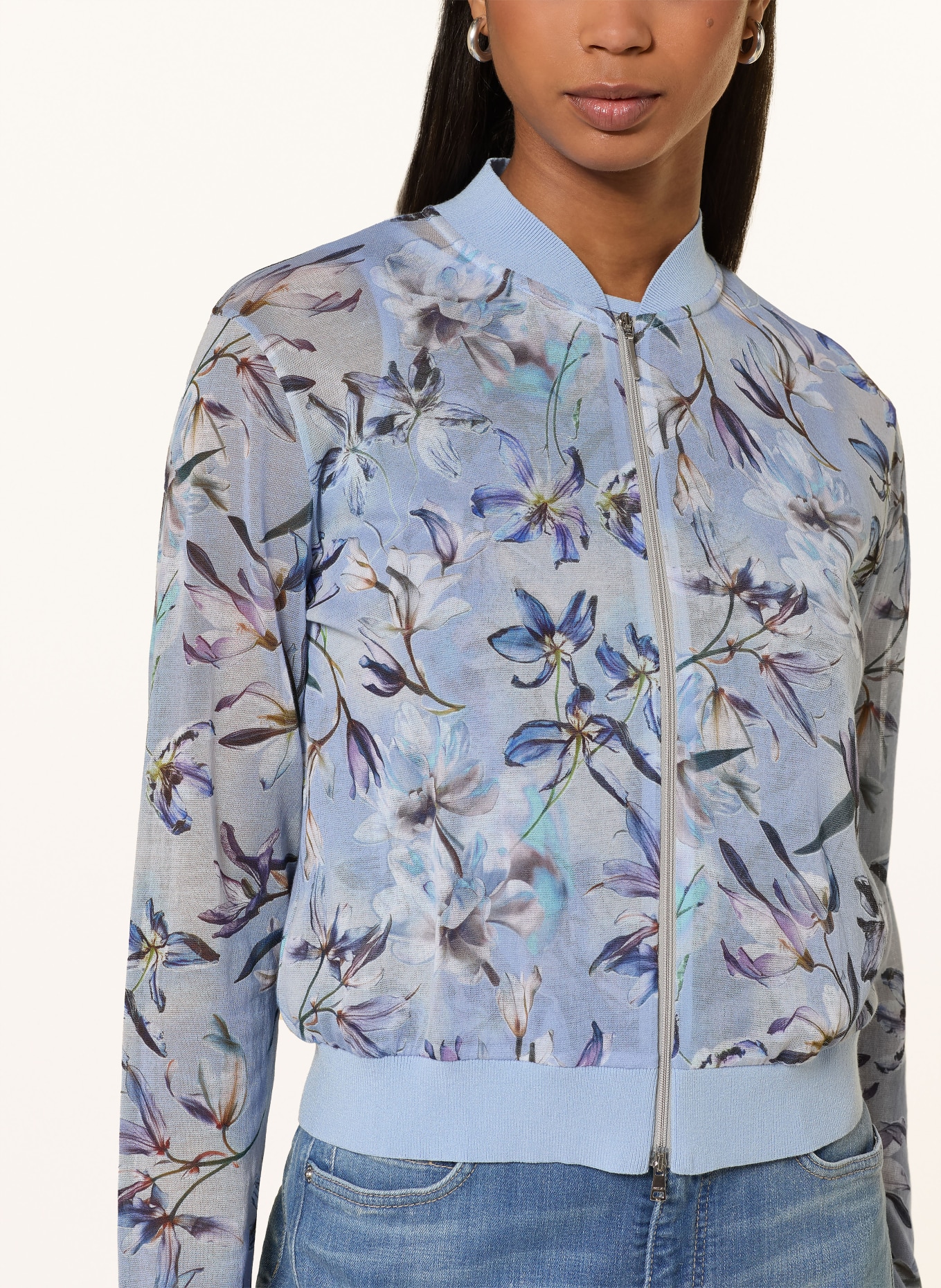 MARC CAIN svetr: 319 magical blue