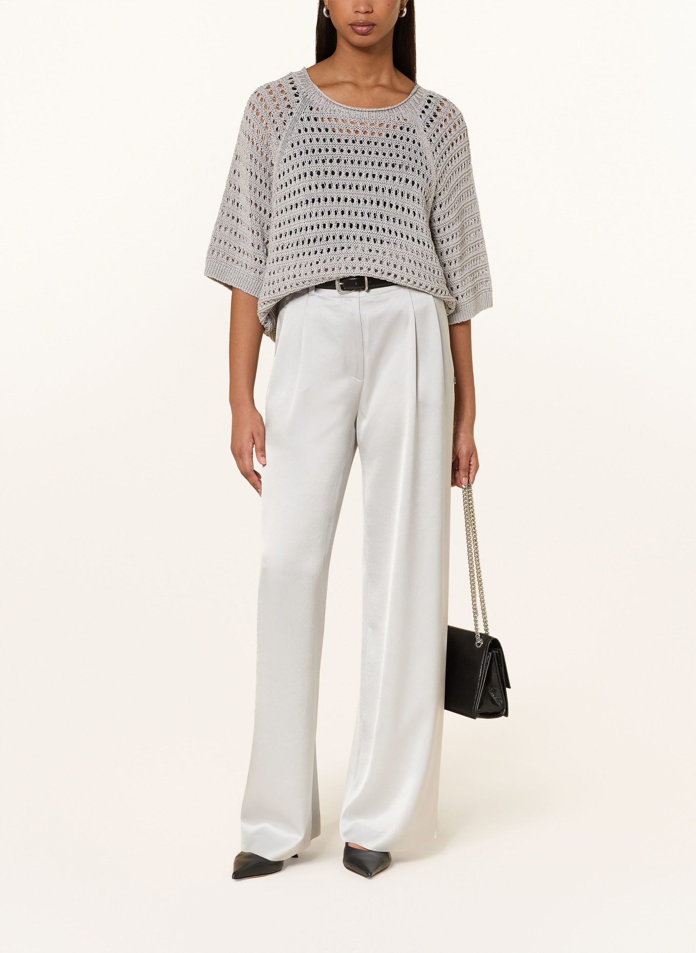 MARC CAIN Pullover mit 3/4-Arm: 804 microchip