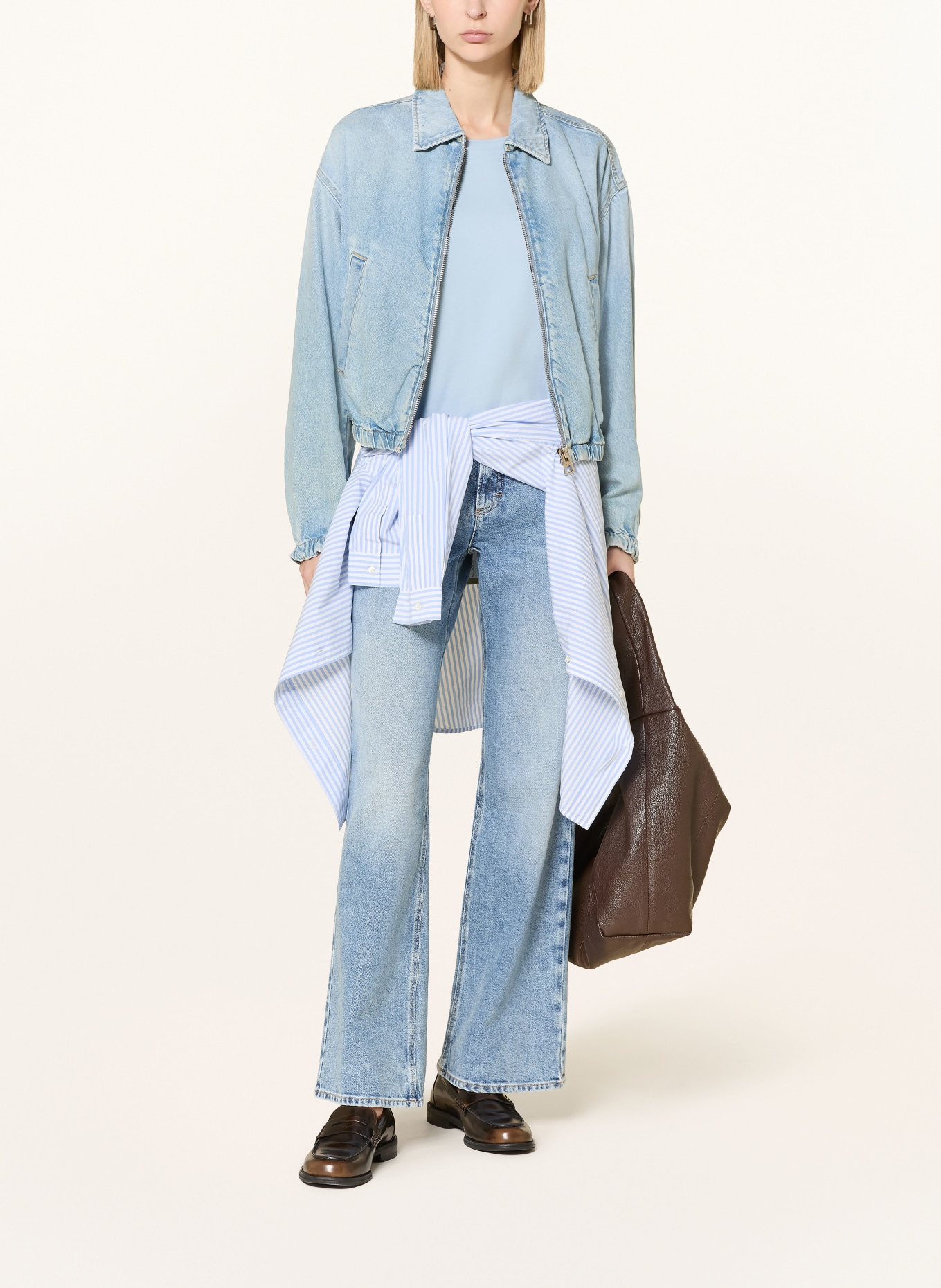 BRAX Tričko CIRA: TMAVĚ MODRÁ