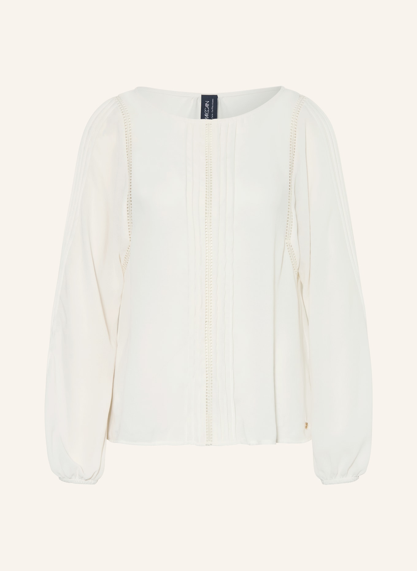 MARC CAIN Blusenshirt: 112 bright ecru