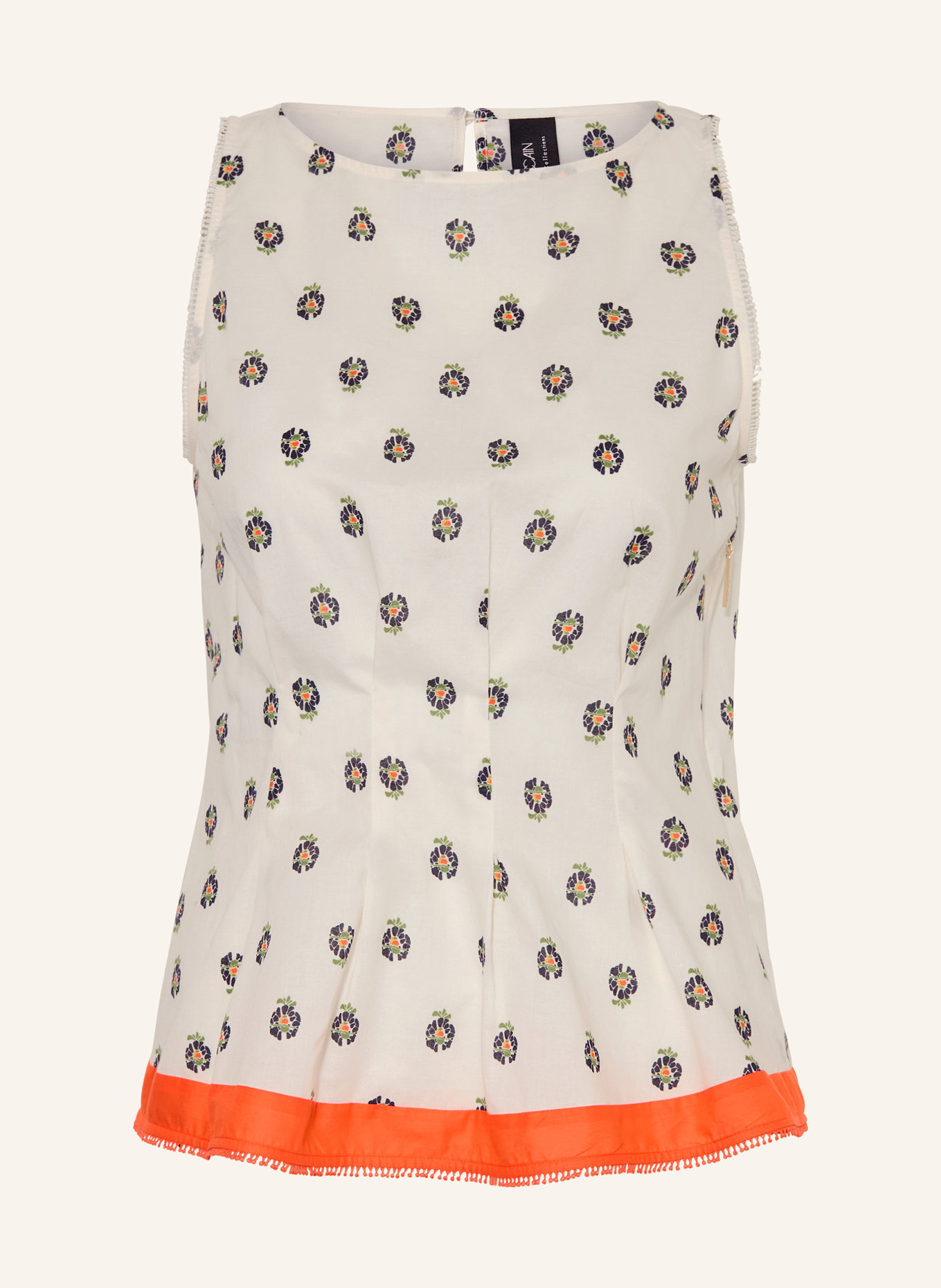 MARC CAIN blouse top: 112 bright ecru