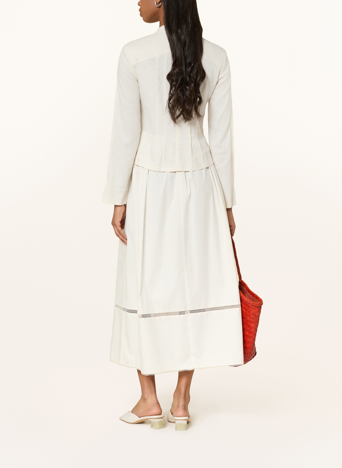 MARC CAIN skirt: 112 bright ecru