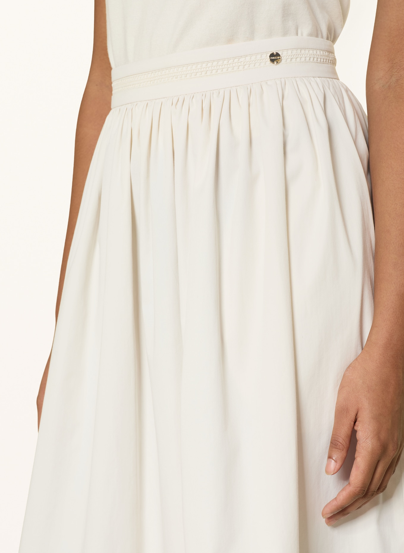 MARC CAIN skirt: 112 bright ecru