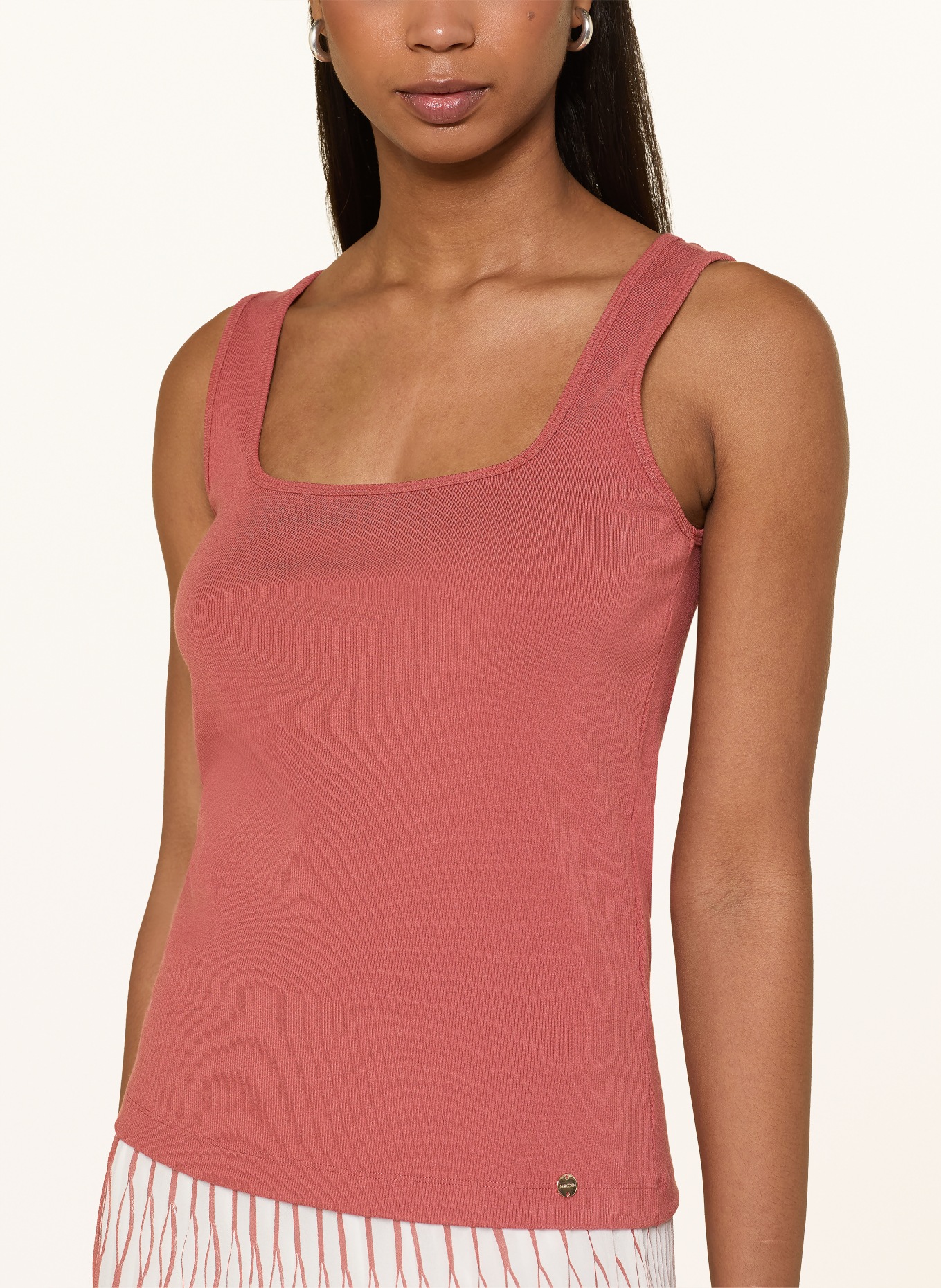 MARC CAIN Top: 488 etruscan red