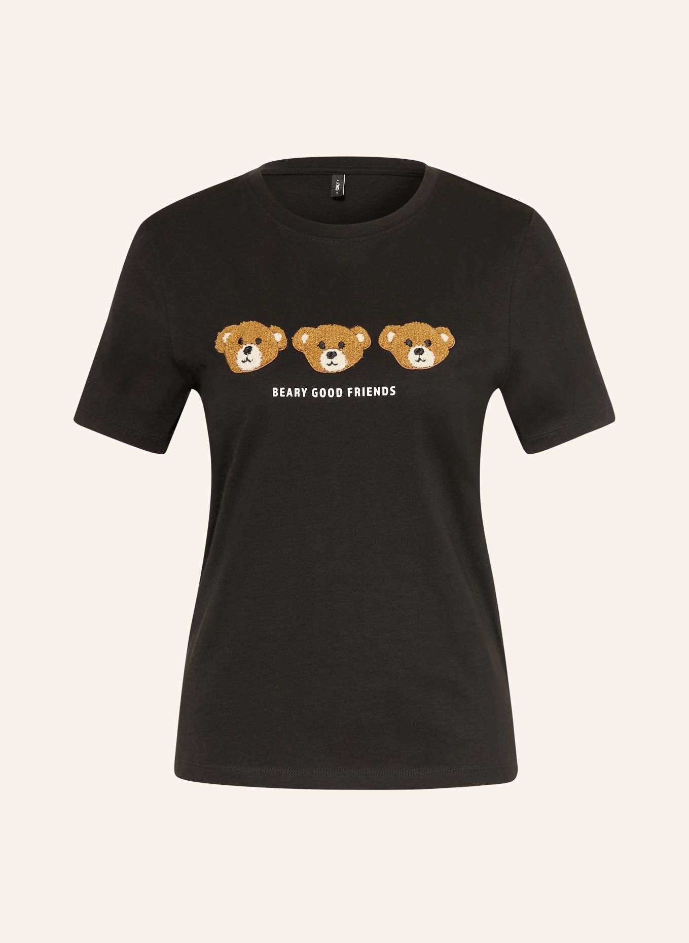 ONLY T-Shirt: SCHWARZ