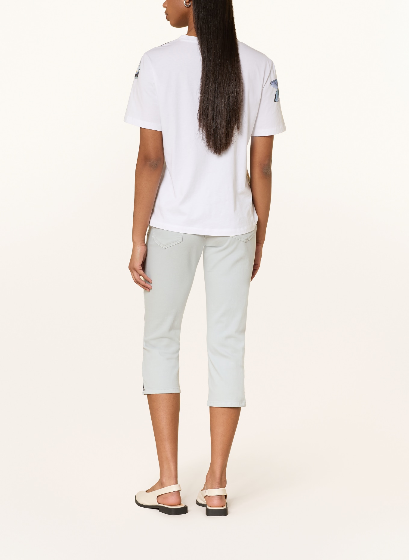 MARC CAIN Cropped jeans SILEA: 309 pearl blue