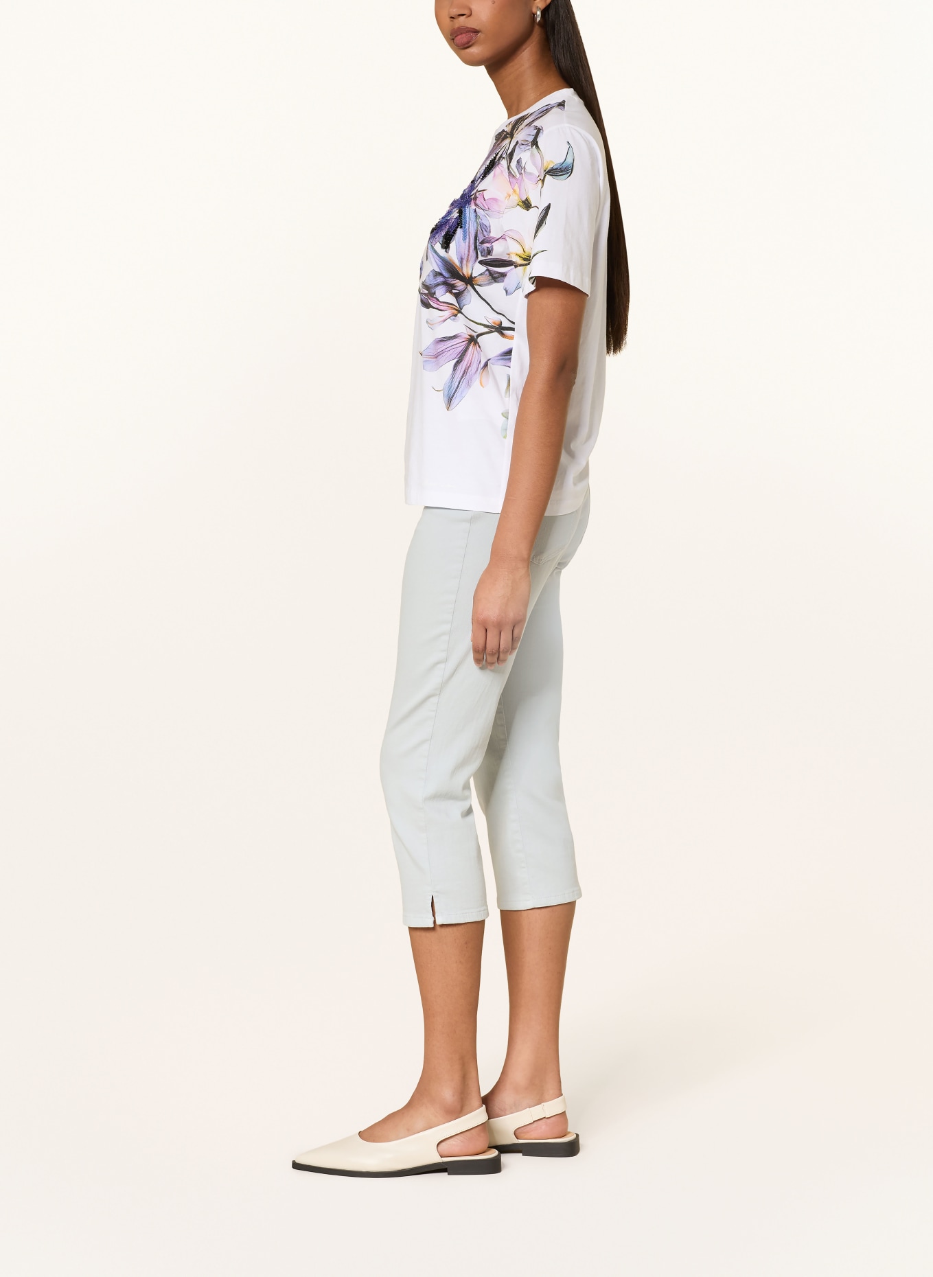 MARC CAIN Cropped jeans SILEA: 309 pearl blue