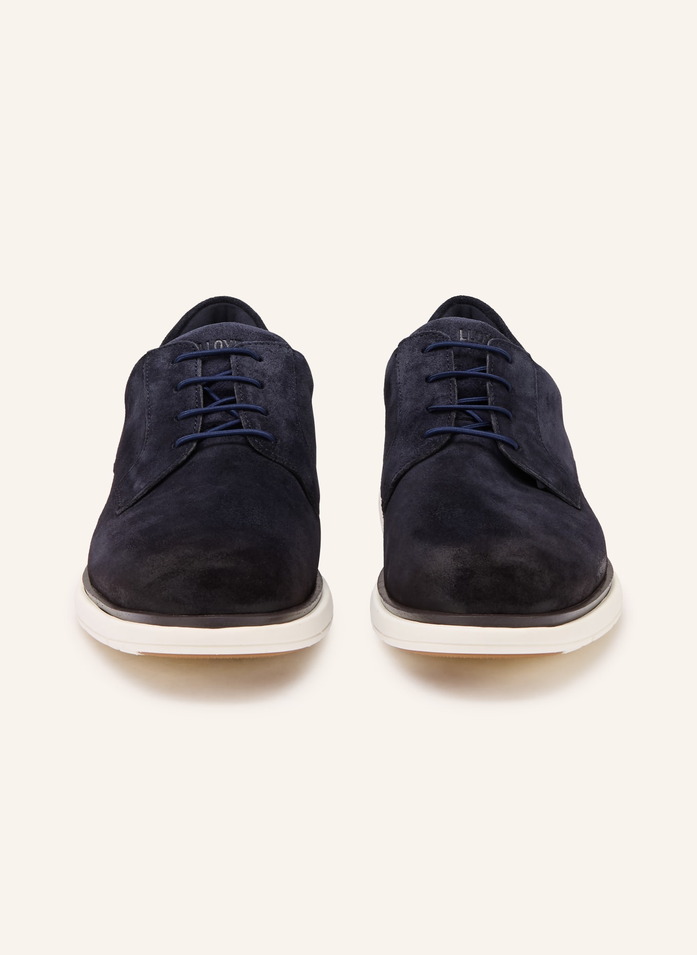 LLOYD Schnürer SABLE: DUNKELBLAU / DUNKELBRAUN