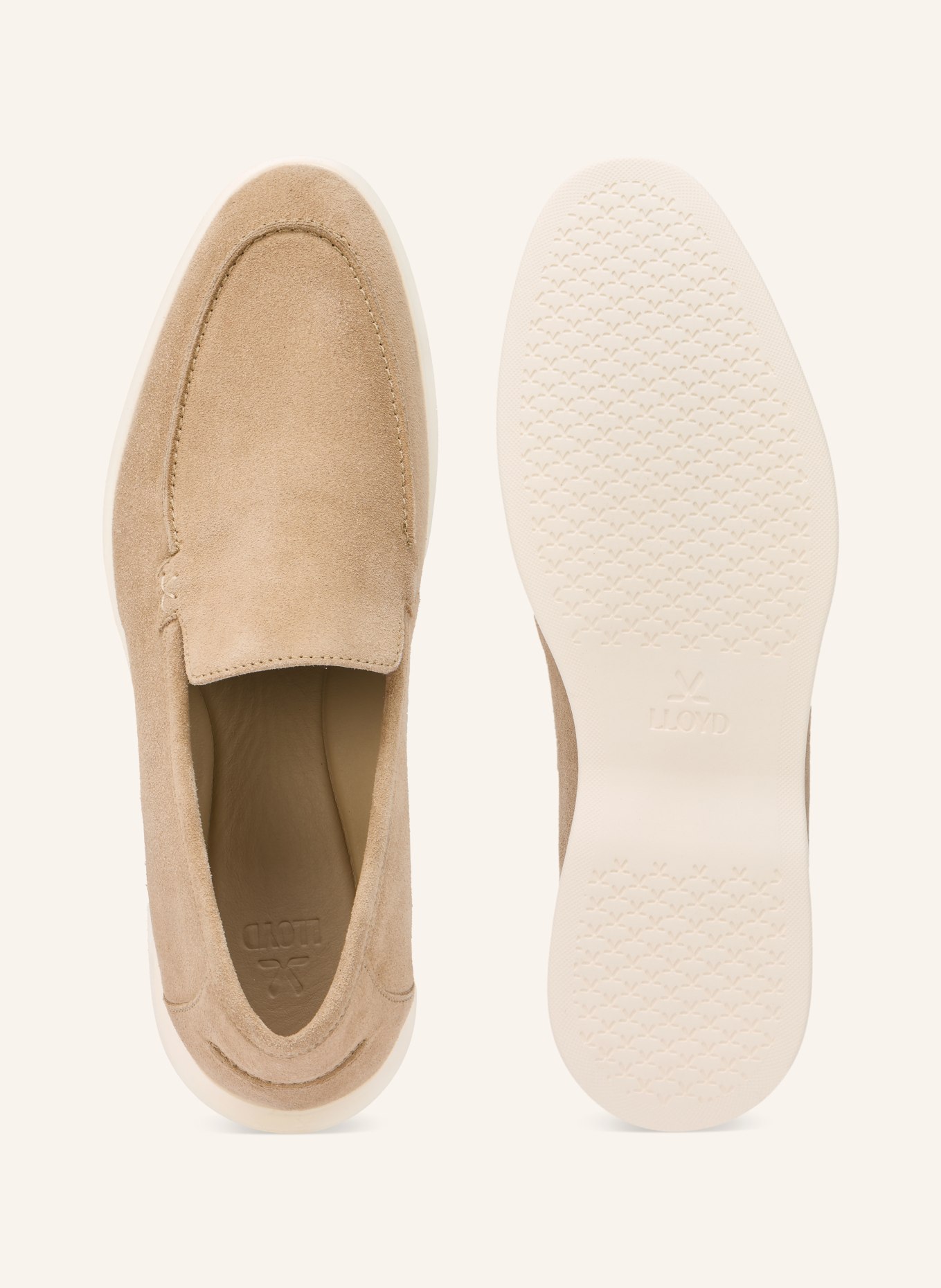 LLOYD STRIDE FLEX slippers: BEIGE
