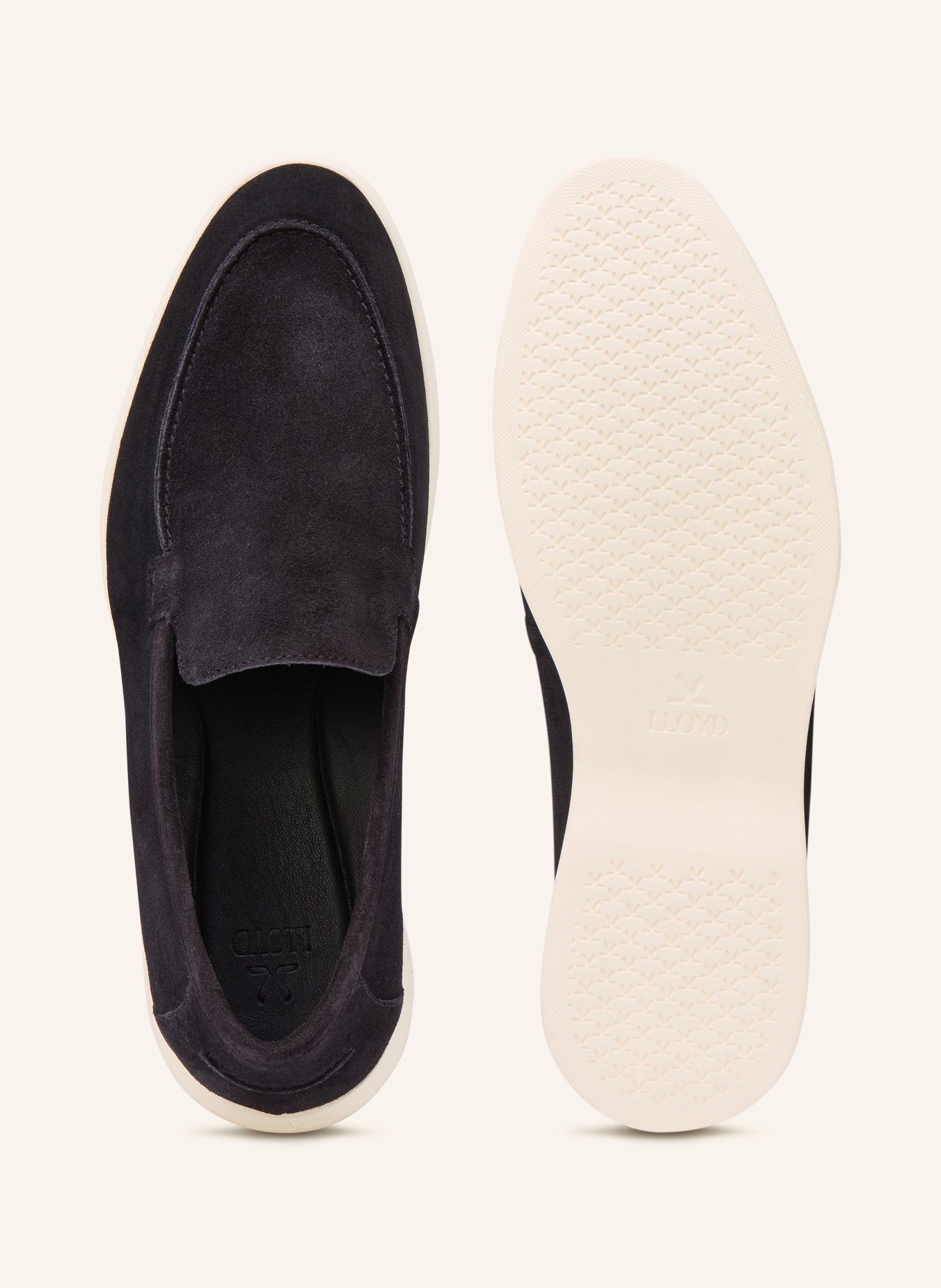 LLOYD STRIDE FLEX slippers: BLACK