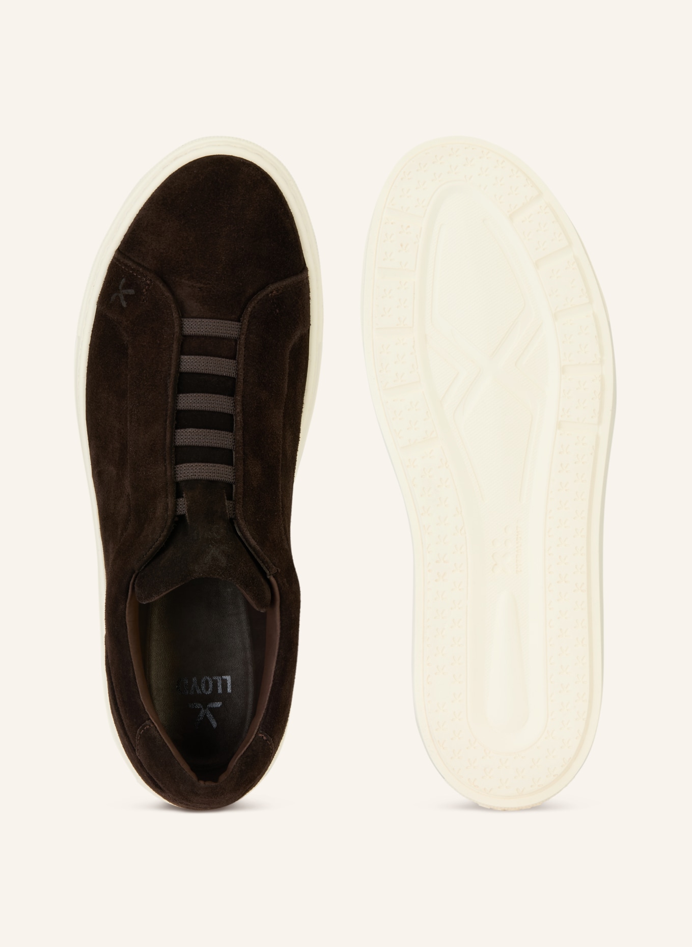 LLOYD Slip-on-Sneaker METRO: DUNKELBRAUN