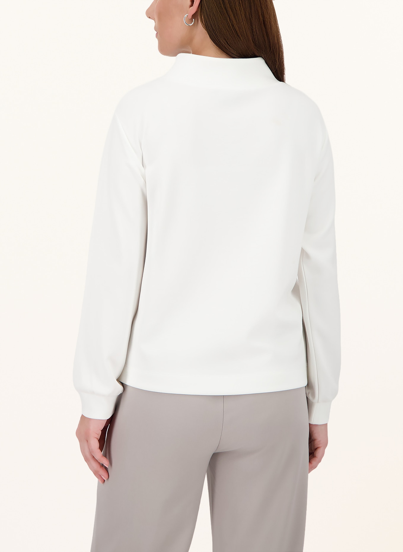 monari sweatshirt: WHITE