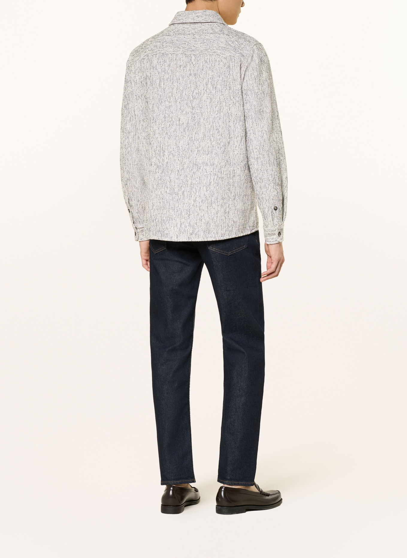 STRELLSON Tvídové sako NIU: BÉŽOVÁ