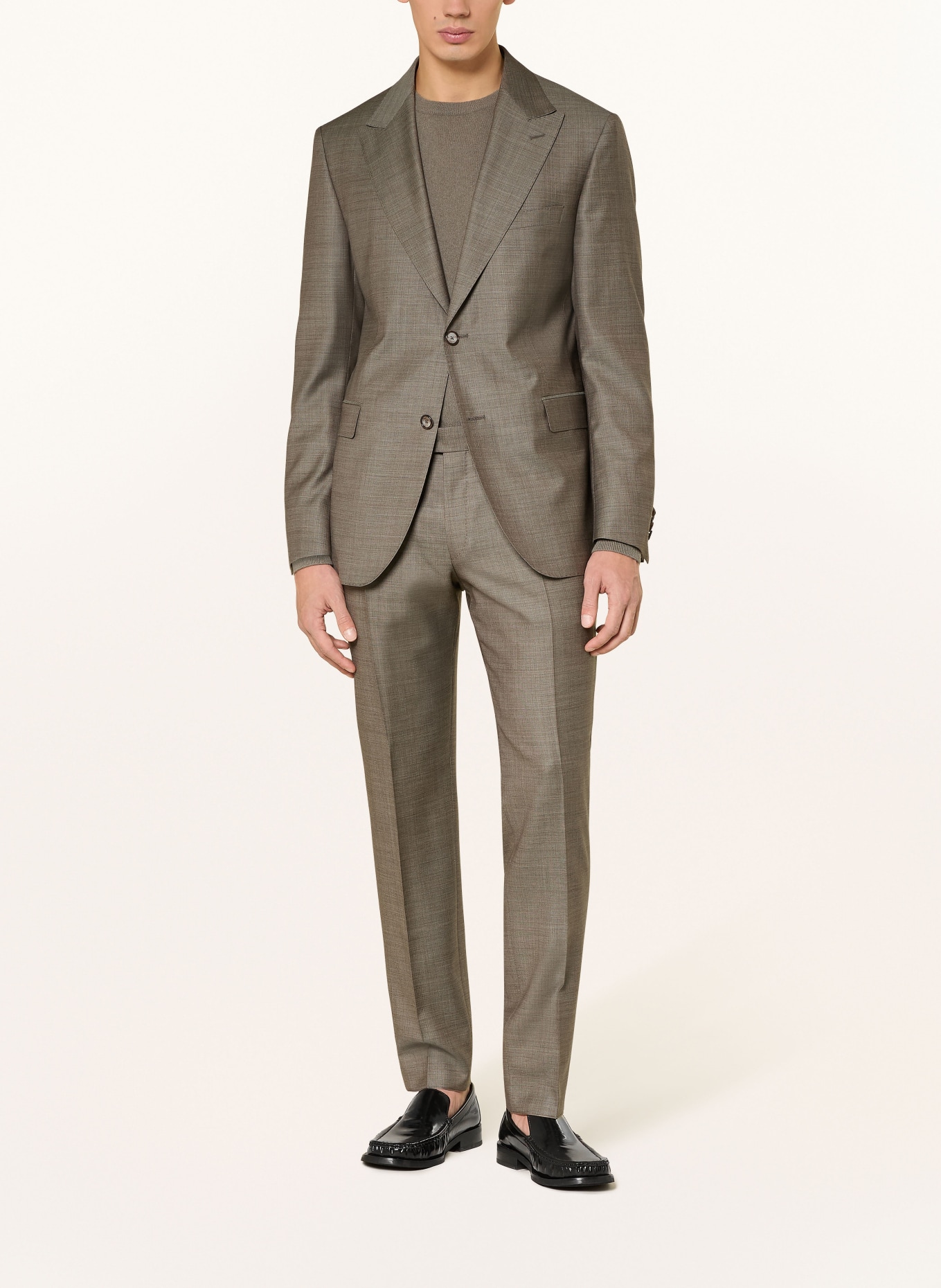 DRESSLER Regular fit suit pants: 066 1177