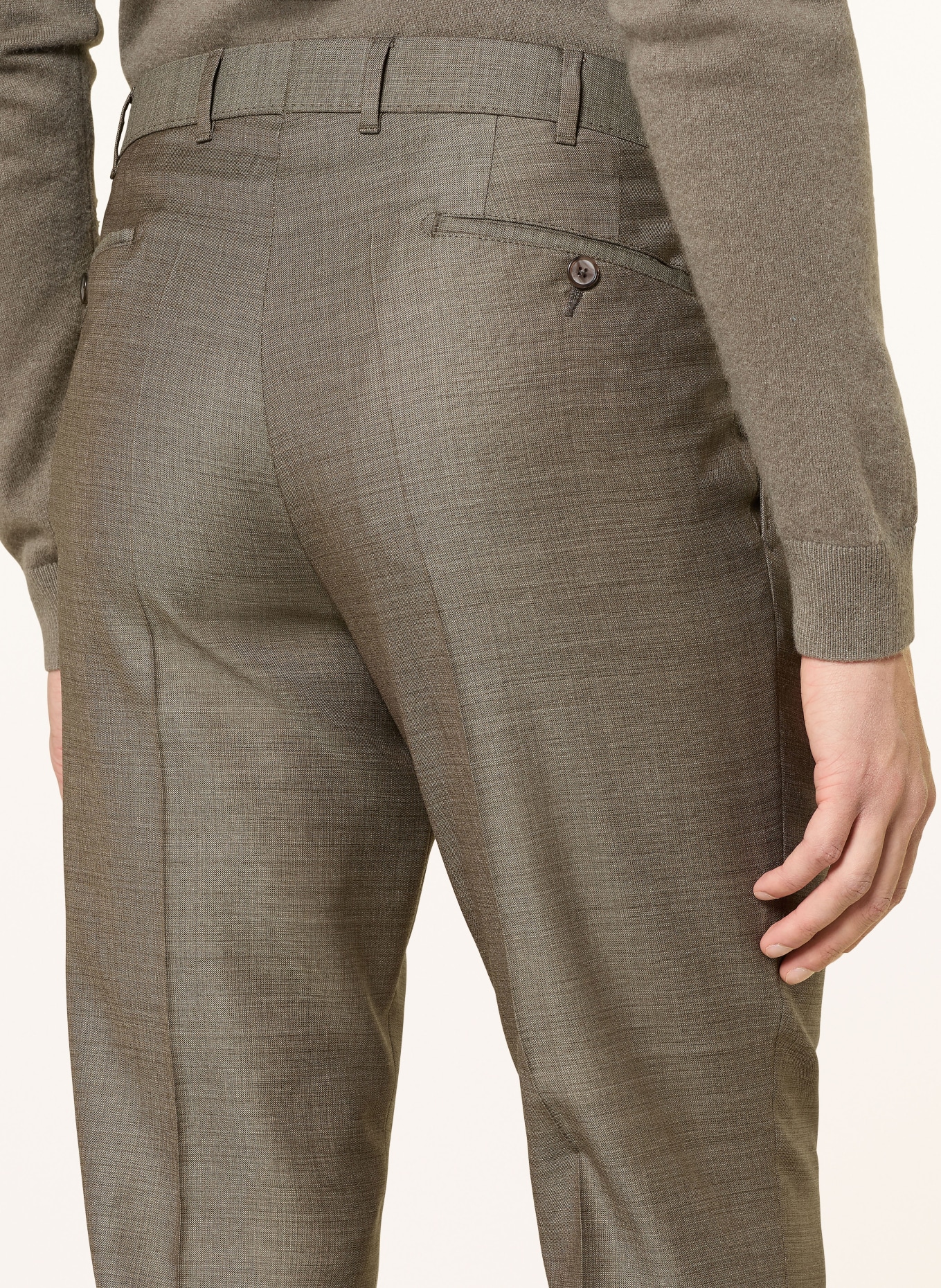 DRESSLER Regular fit suit pants: 066 1177