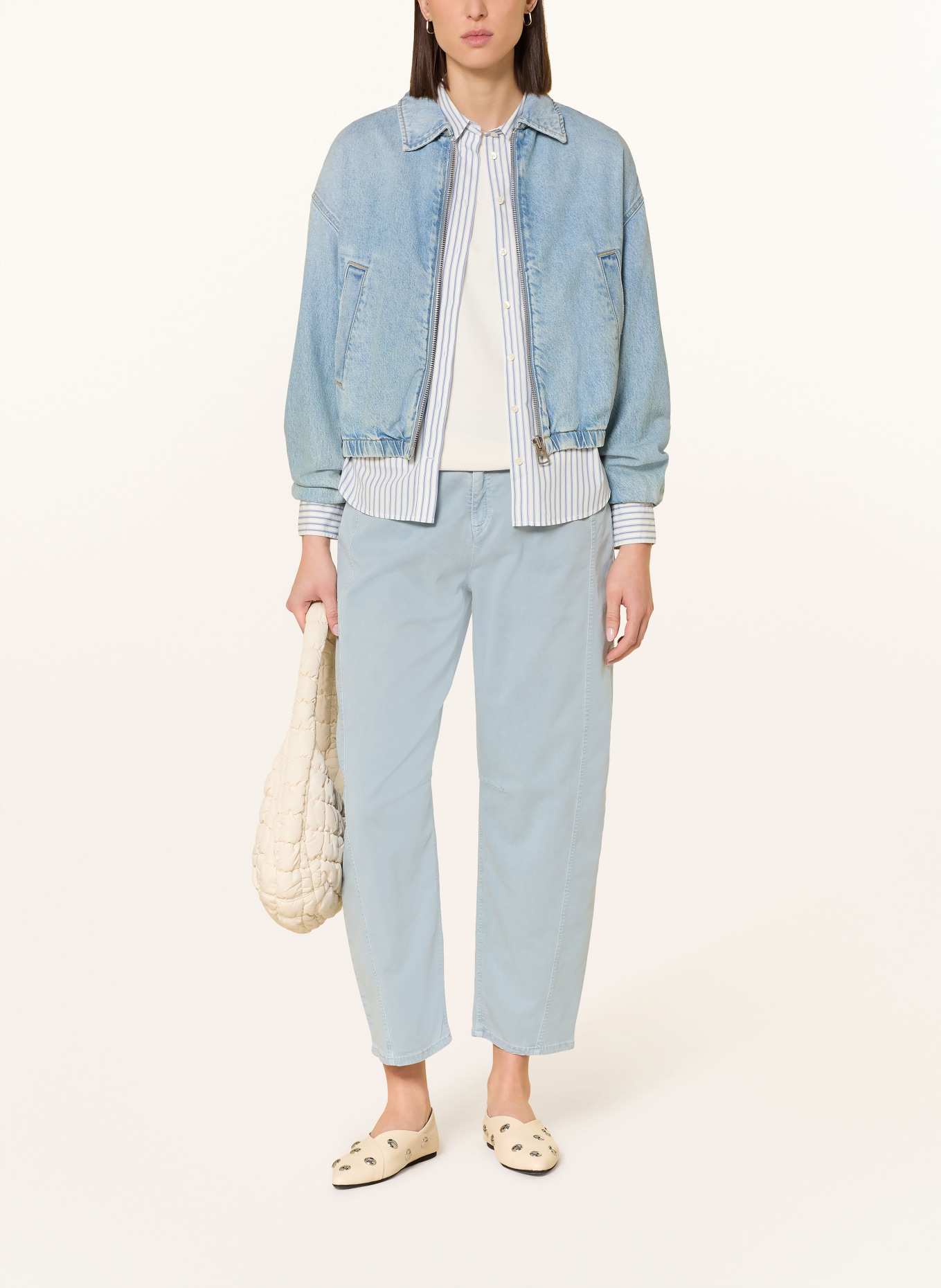 BRAX 7/8 kalhoty MEGAN: 29 VINTAGE BLUE