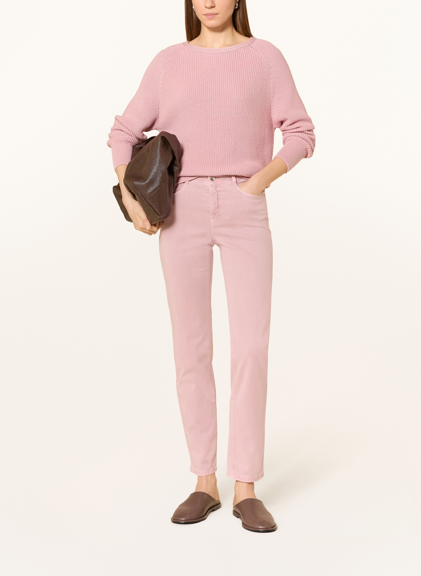 BRAX Kalhoty CAROLA: 89 DUSTY ROSE