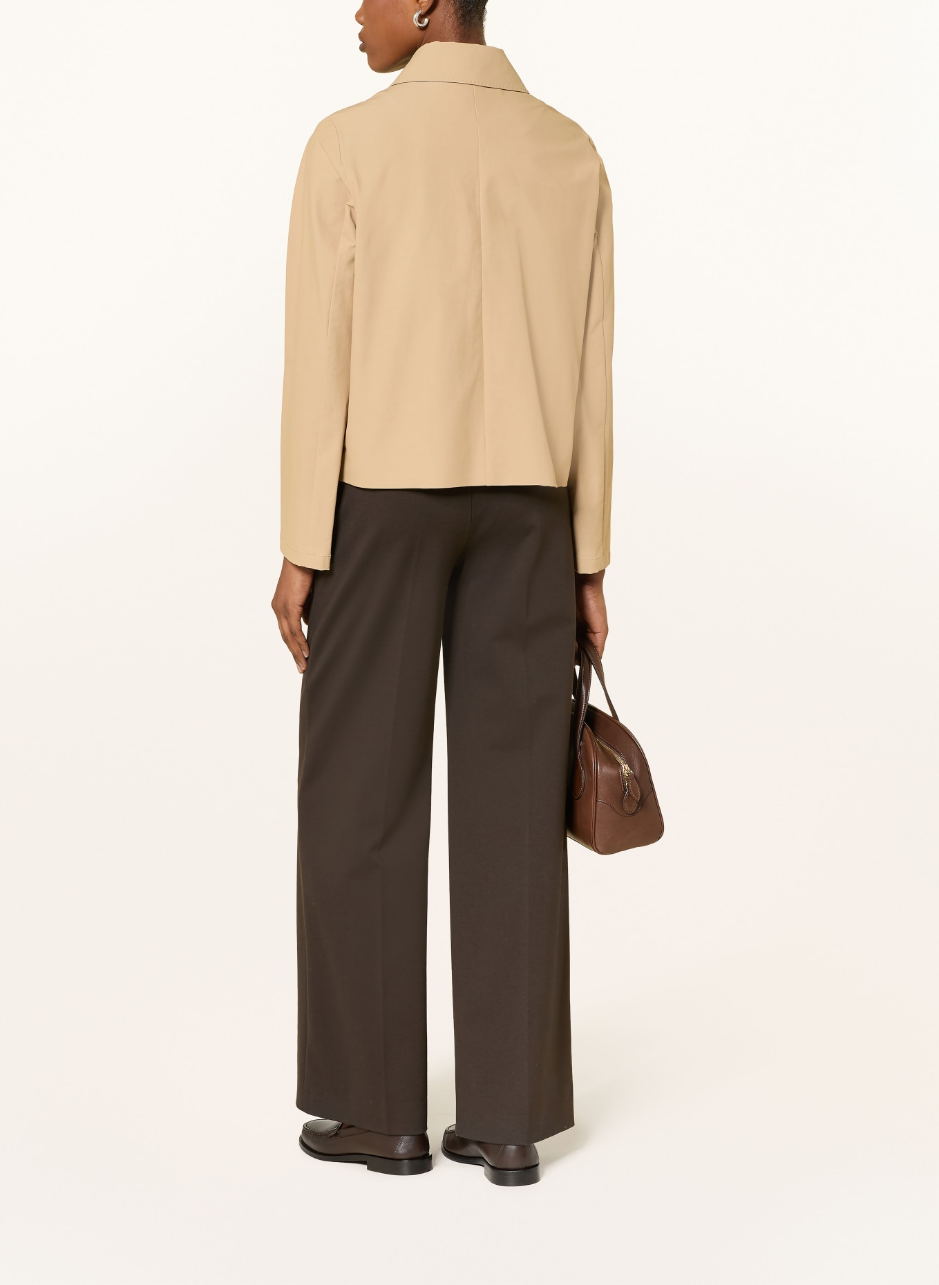 CINZIA ROCCA boxy jacket: CAMEL