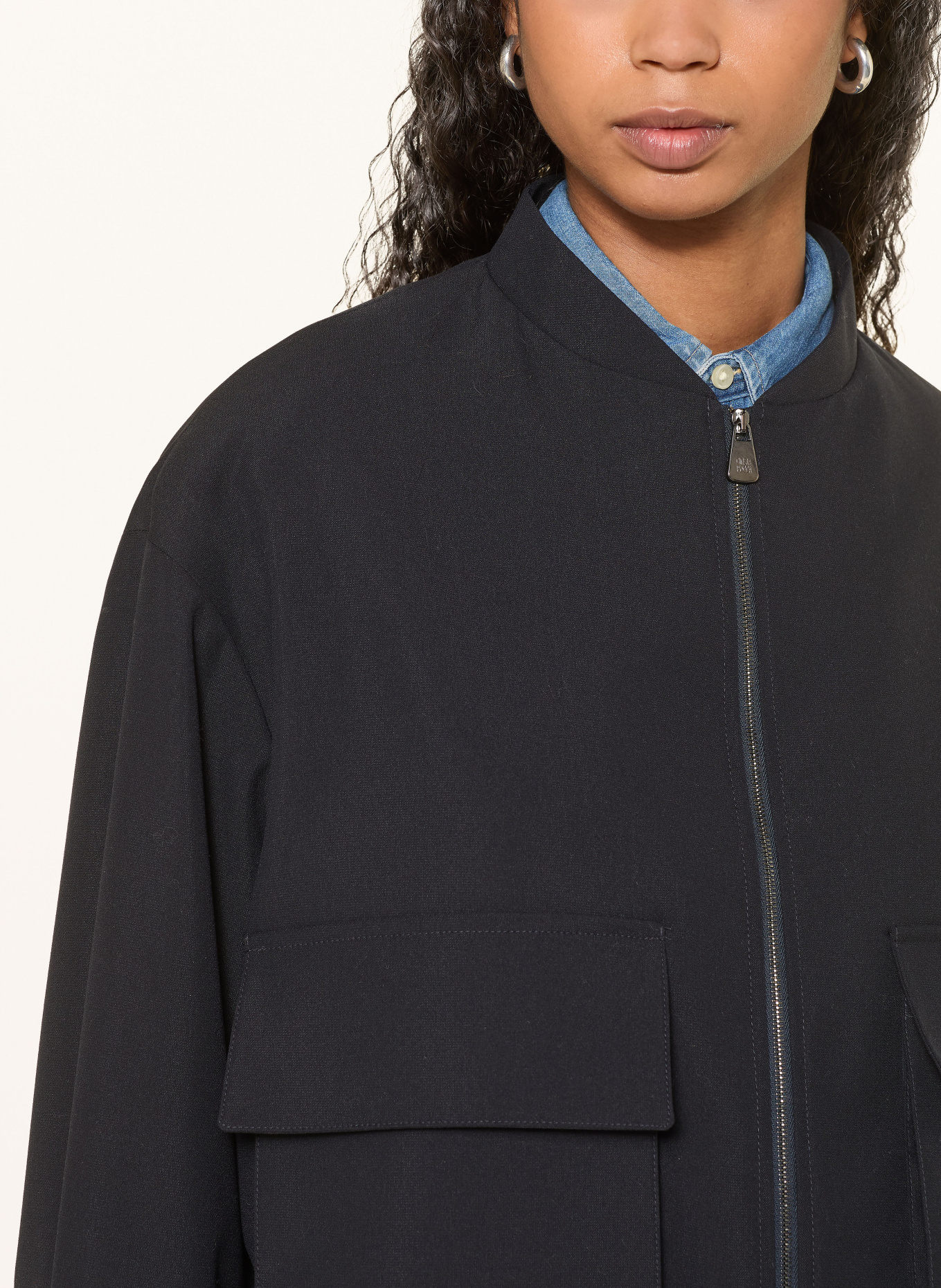 CINZIA ROCCA blouson: DARK BLUE