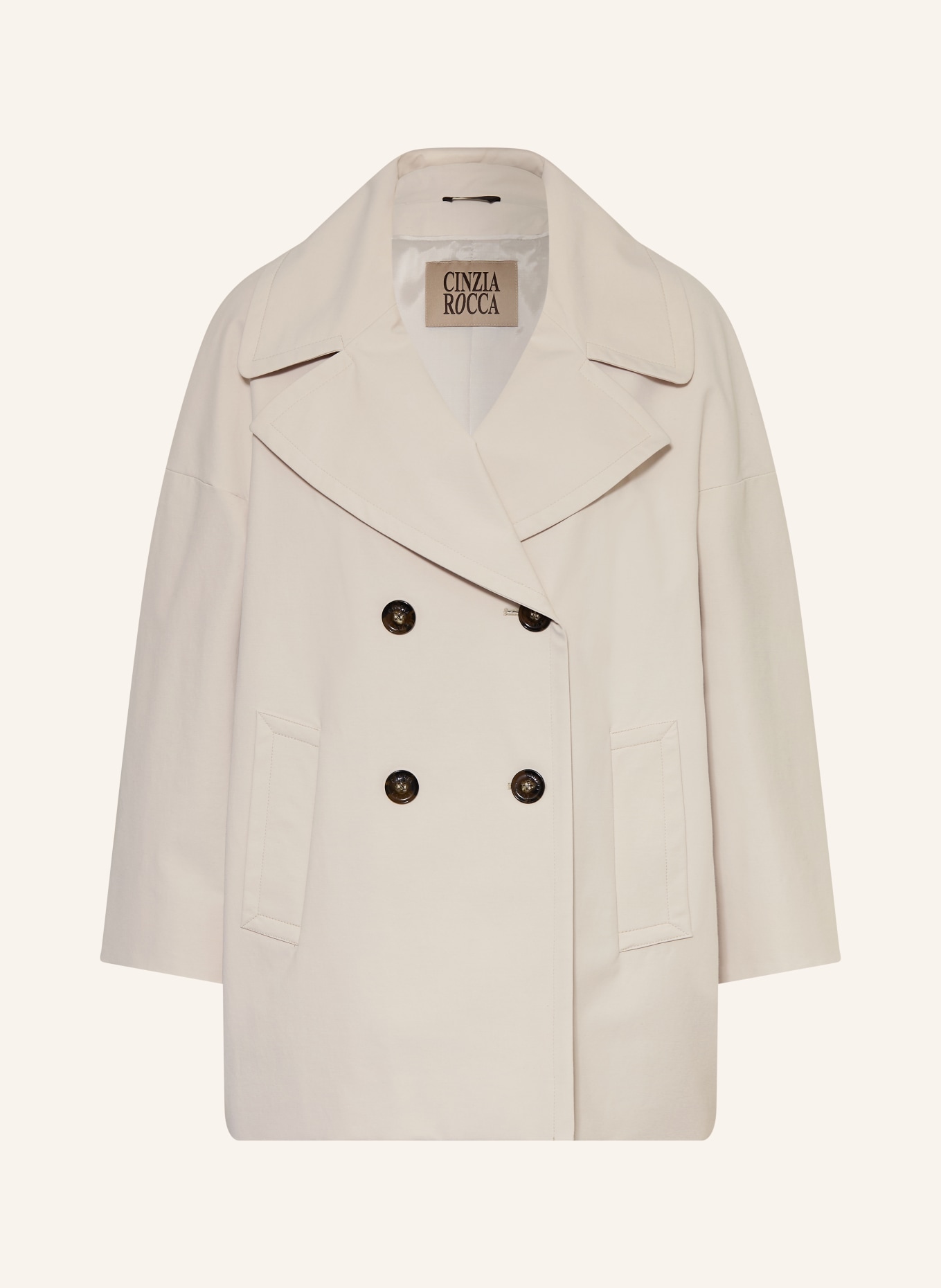 CINZIA ROCCA cabanjacke: CREAM