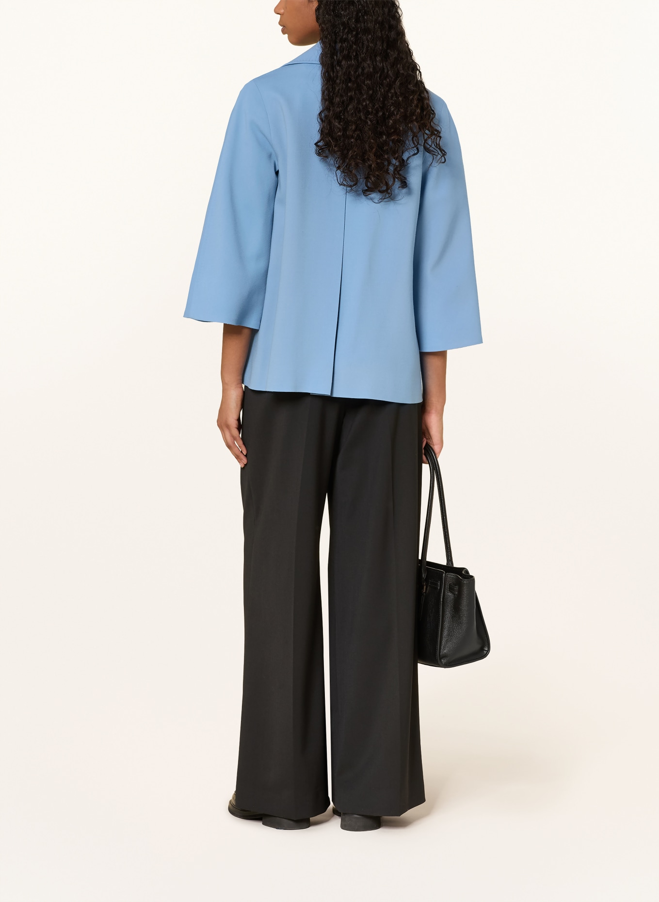 CINZIA ROCCA Cabanjacke with 3/4-length sleeves: LIGHT BLUE