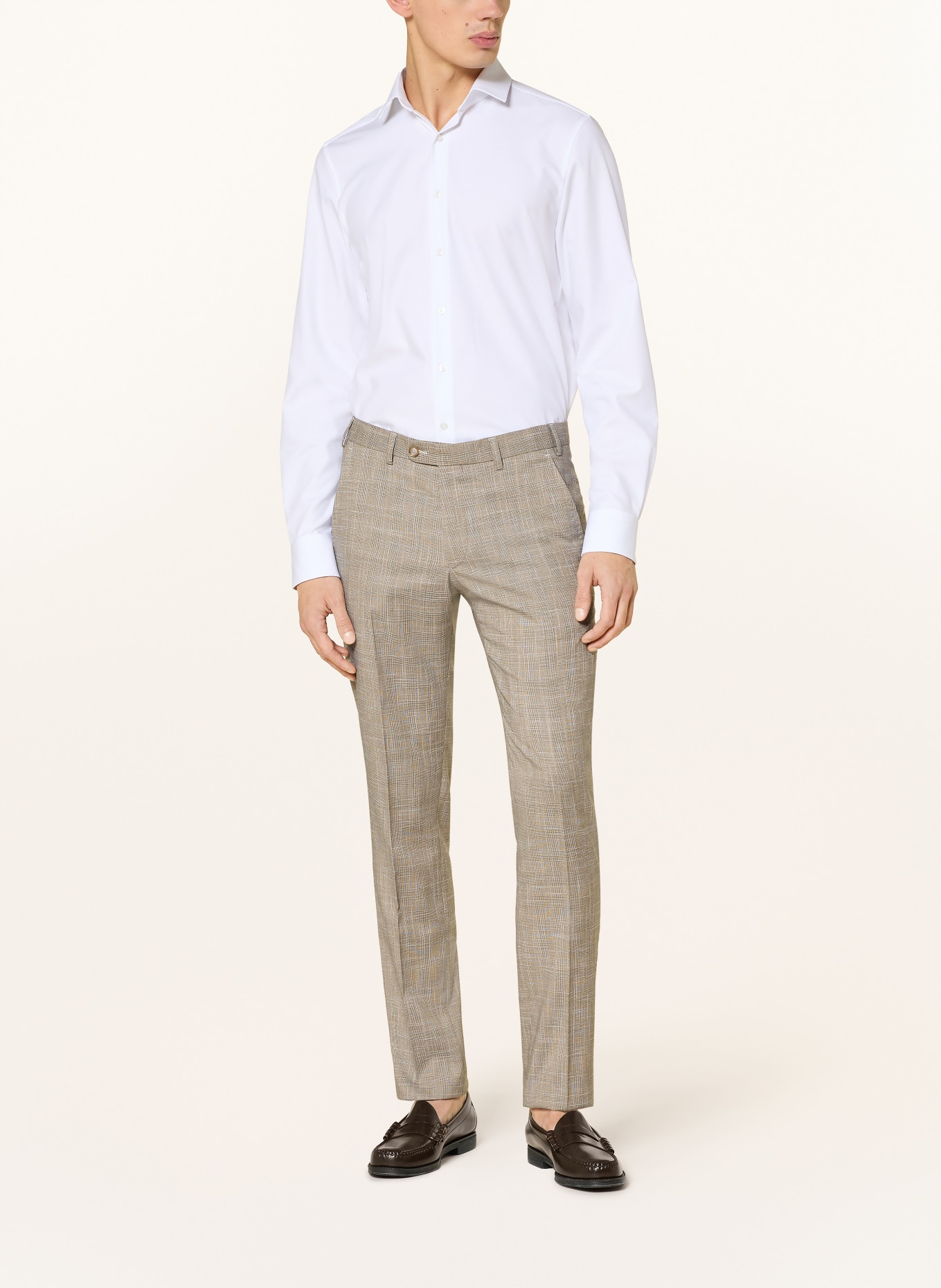 DIGEL Kalhoty SERGIO Modern Fit: 73 BEIGE