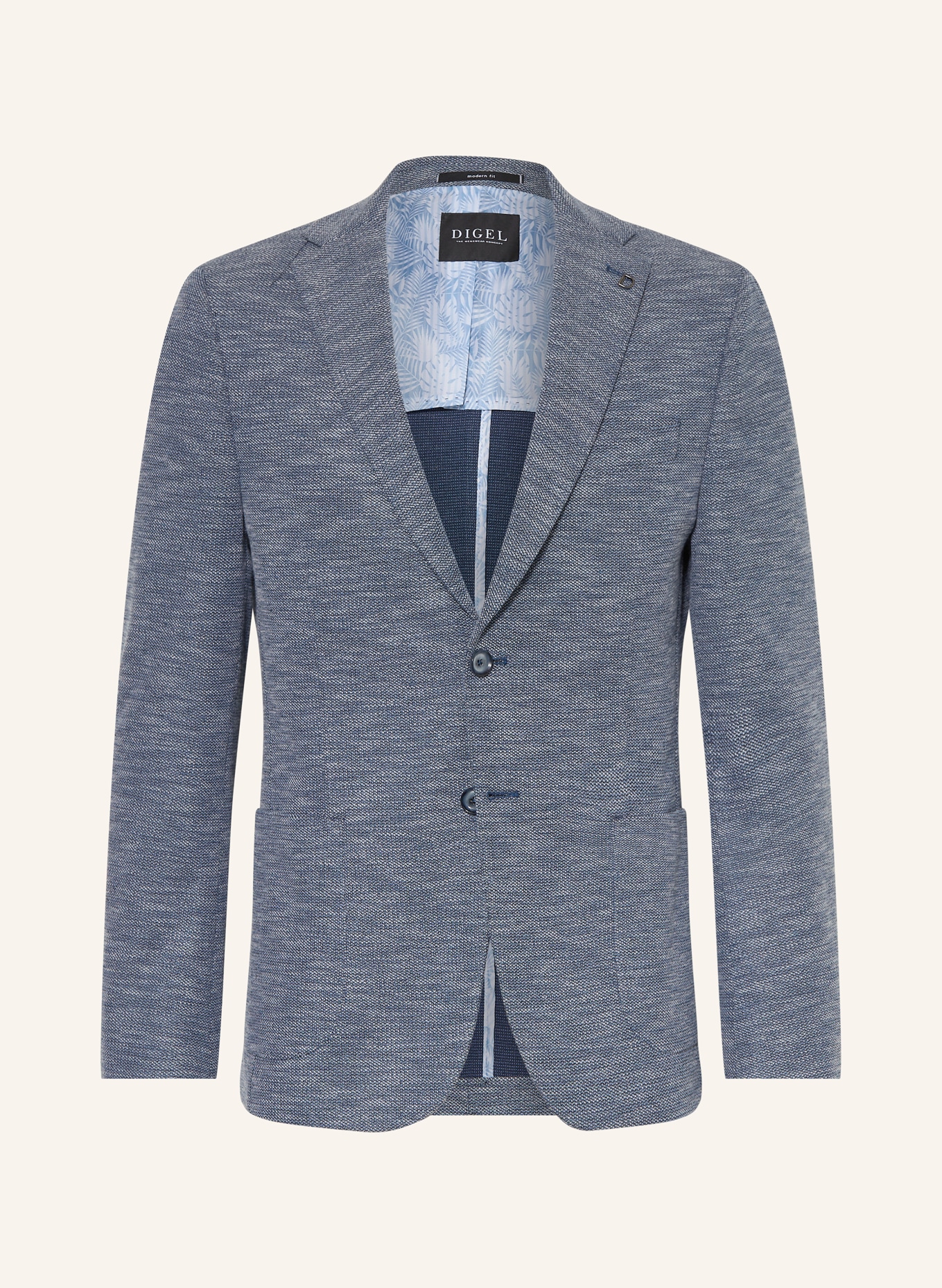 DIGEL Anzugsakko EDWARD-ST Modern Fit: BLAU / WEISS / SCHWARZ