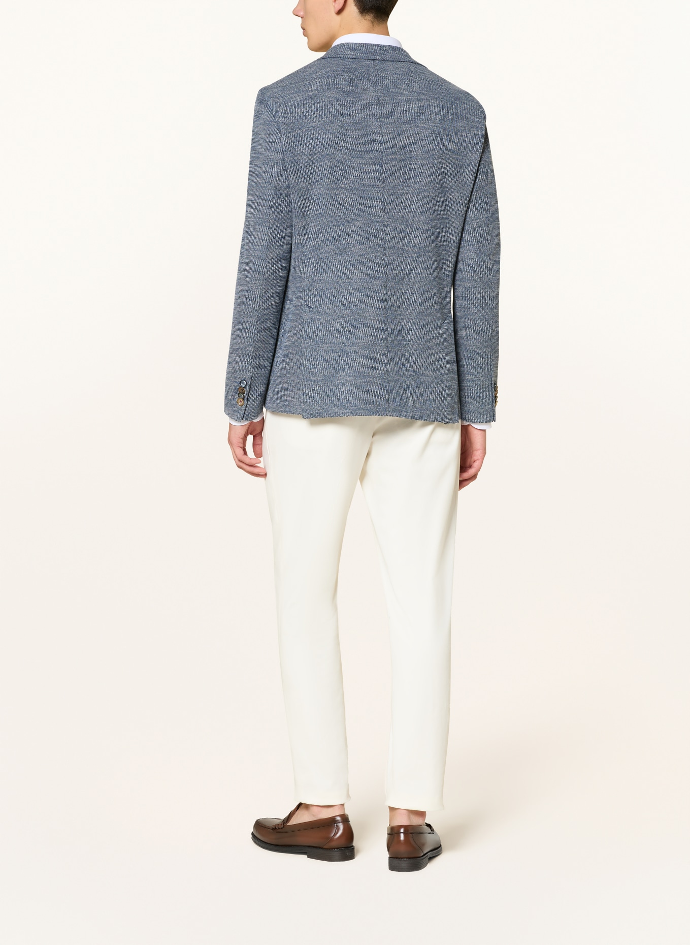 DIGEL Anzugsakko EDWARD-ST Modern Fit: BLAU / WEISS / SCHWARZ