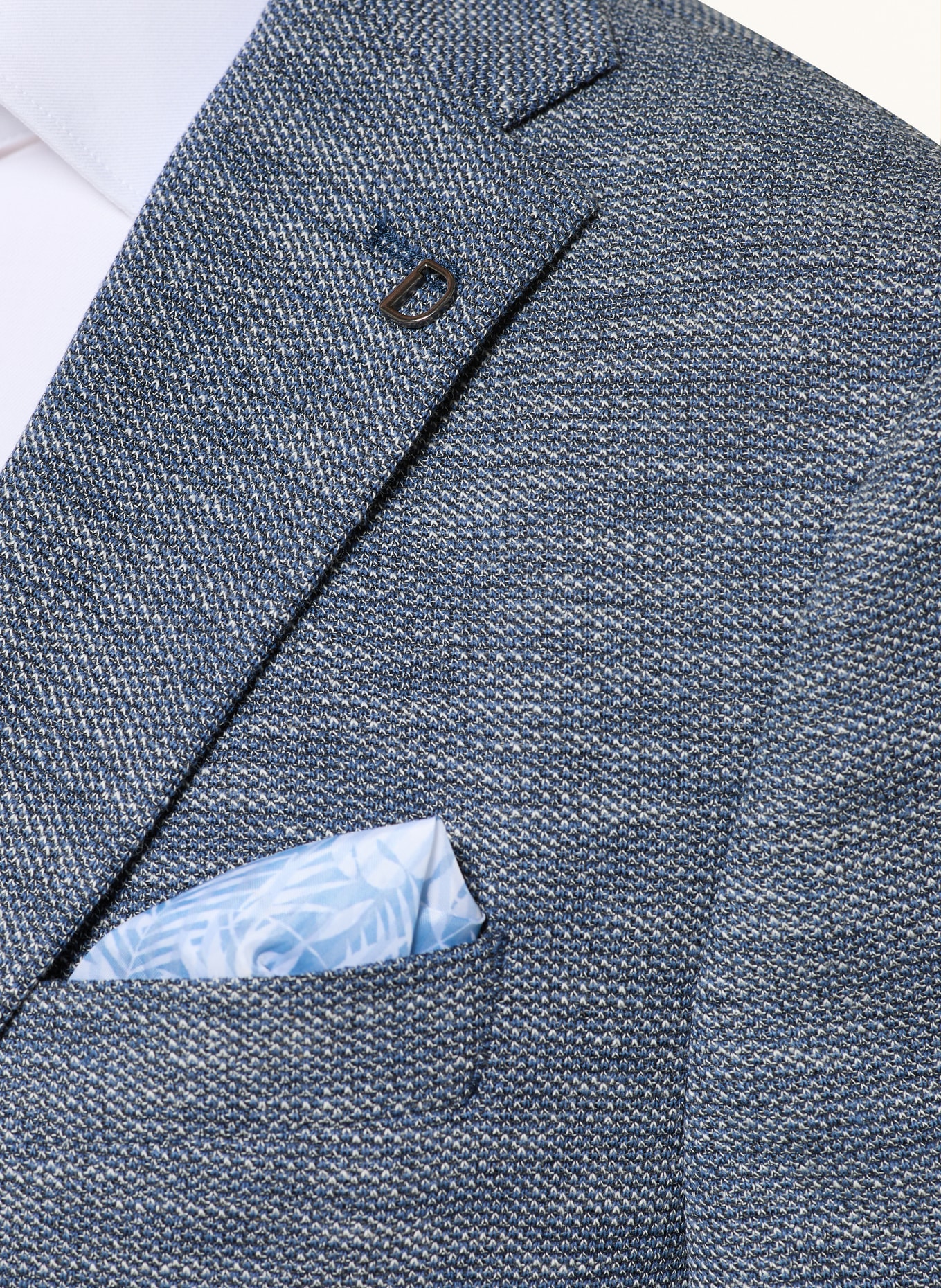 DIGEL Anzugsakko EDWARD-ST Modern Fit: BLAU / WEISS / SCHWARZ