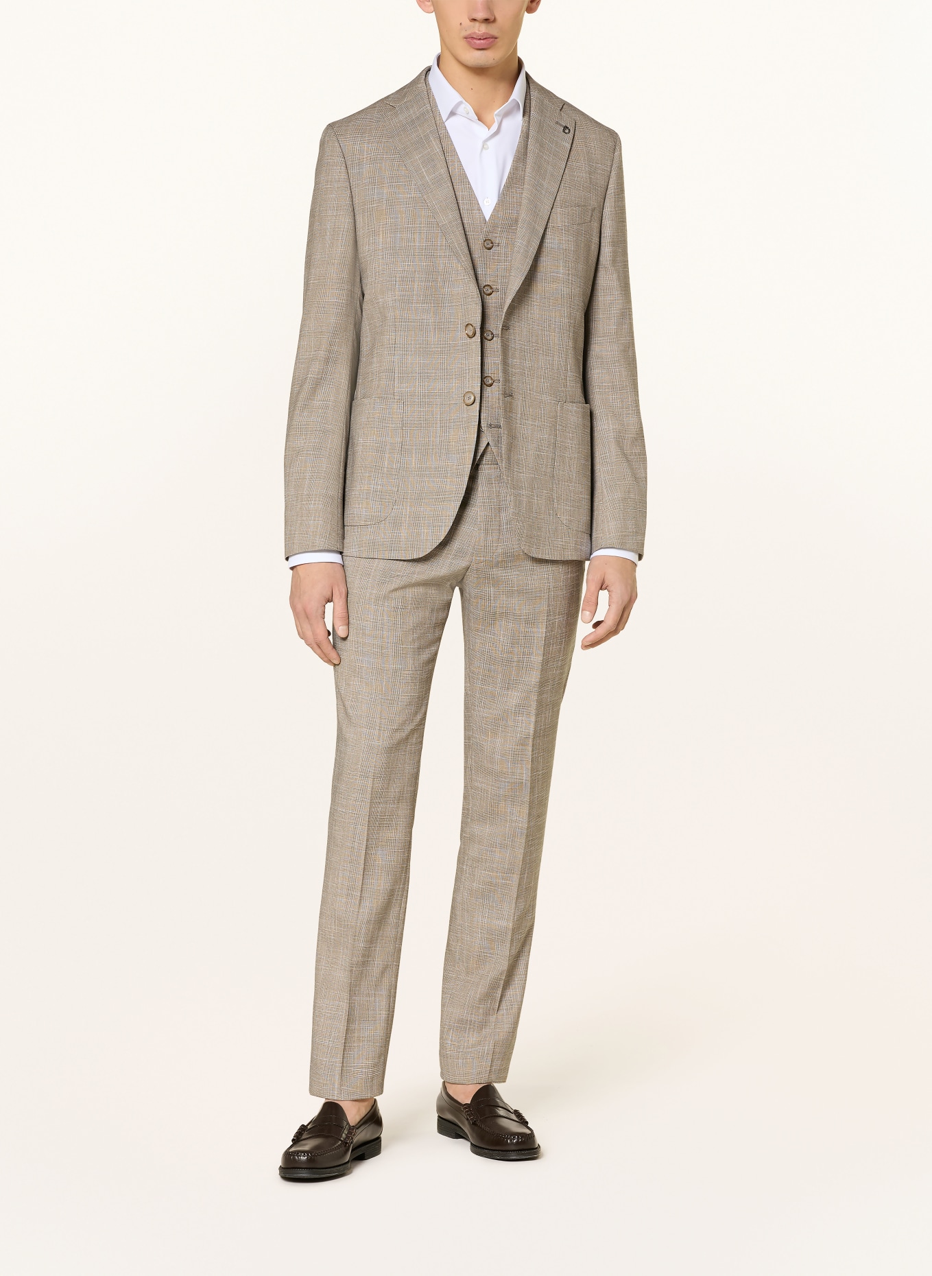 DIGEL Anzugweste EDGAR Modern Fit: 73 BEIGE