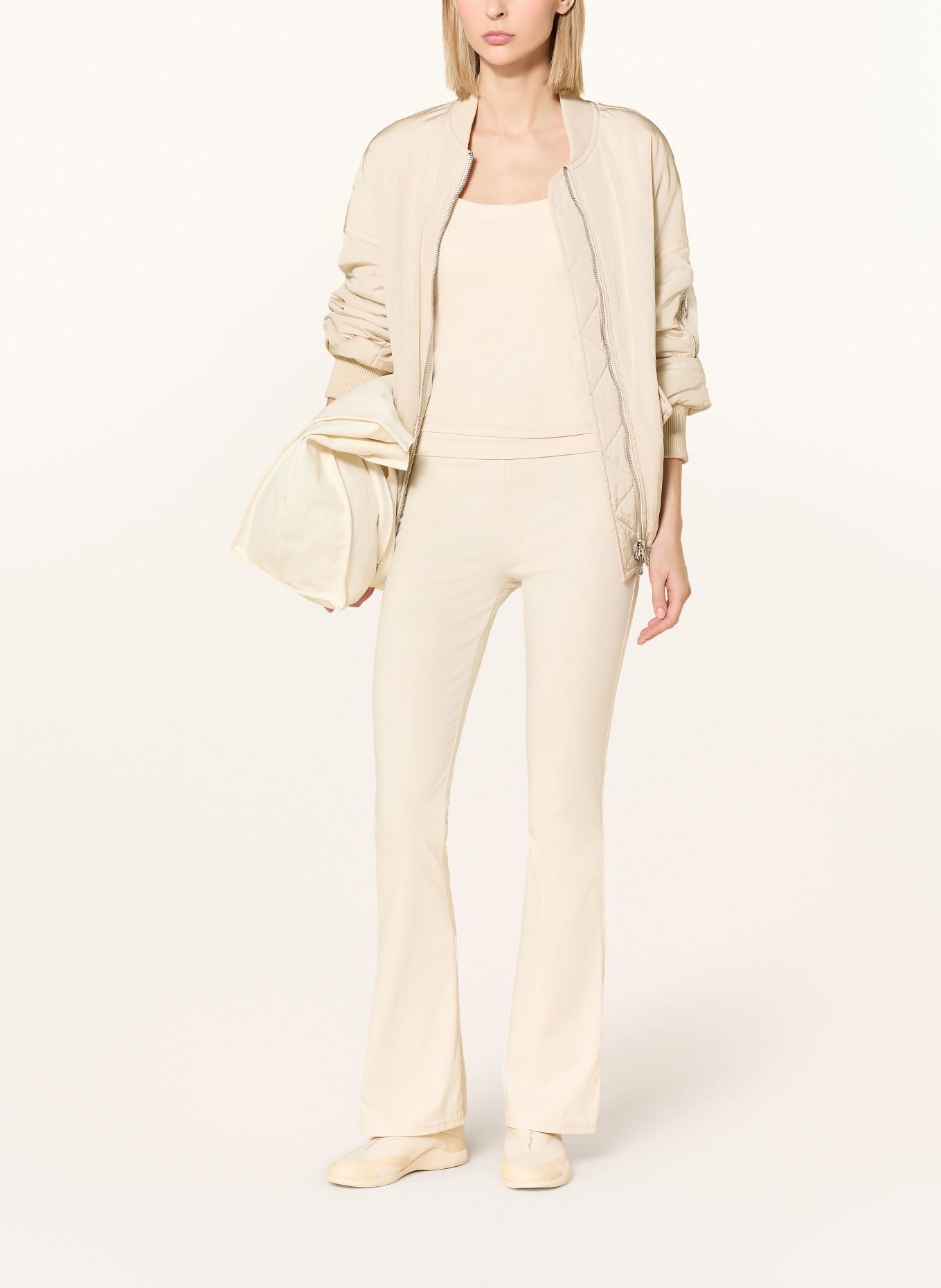 NEO NOIR Legginsy ULIANNA: ECRU