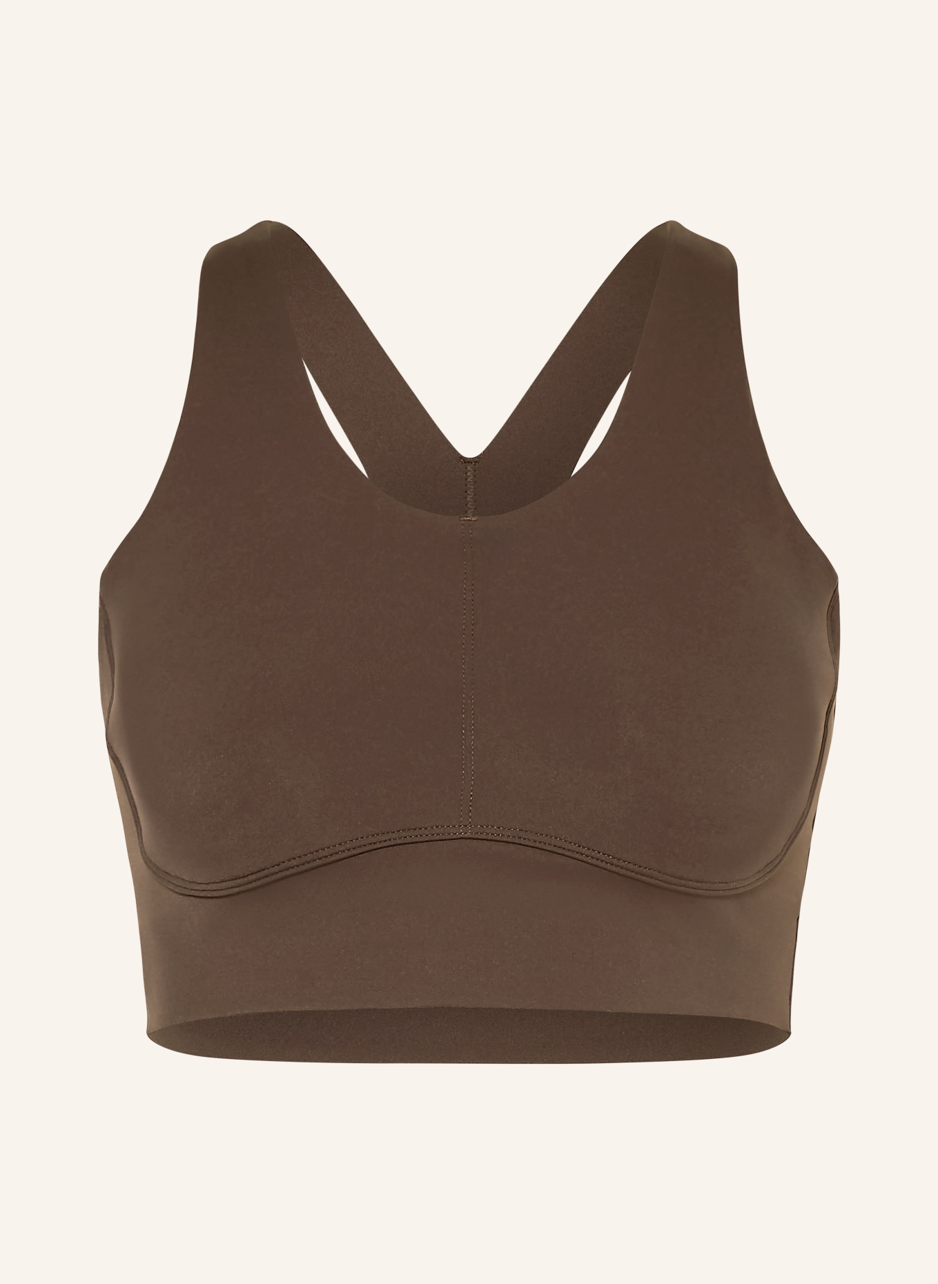 NEO NOIR Cropped-Top DUTTA: DUNKELBRAUN