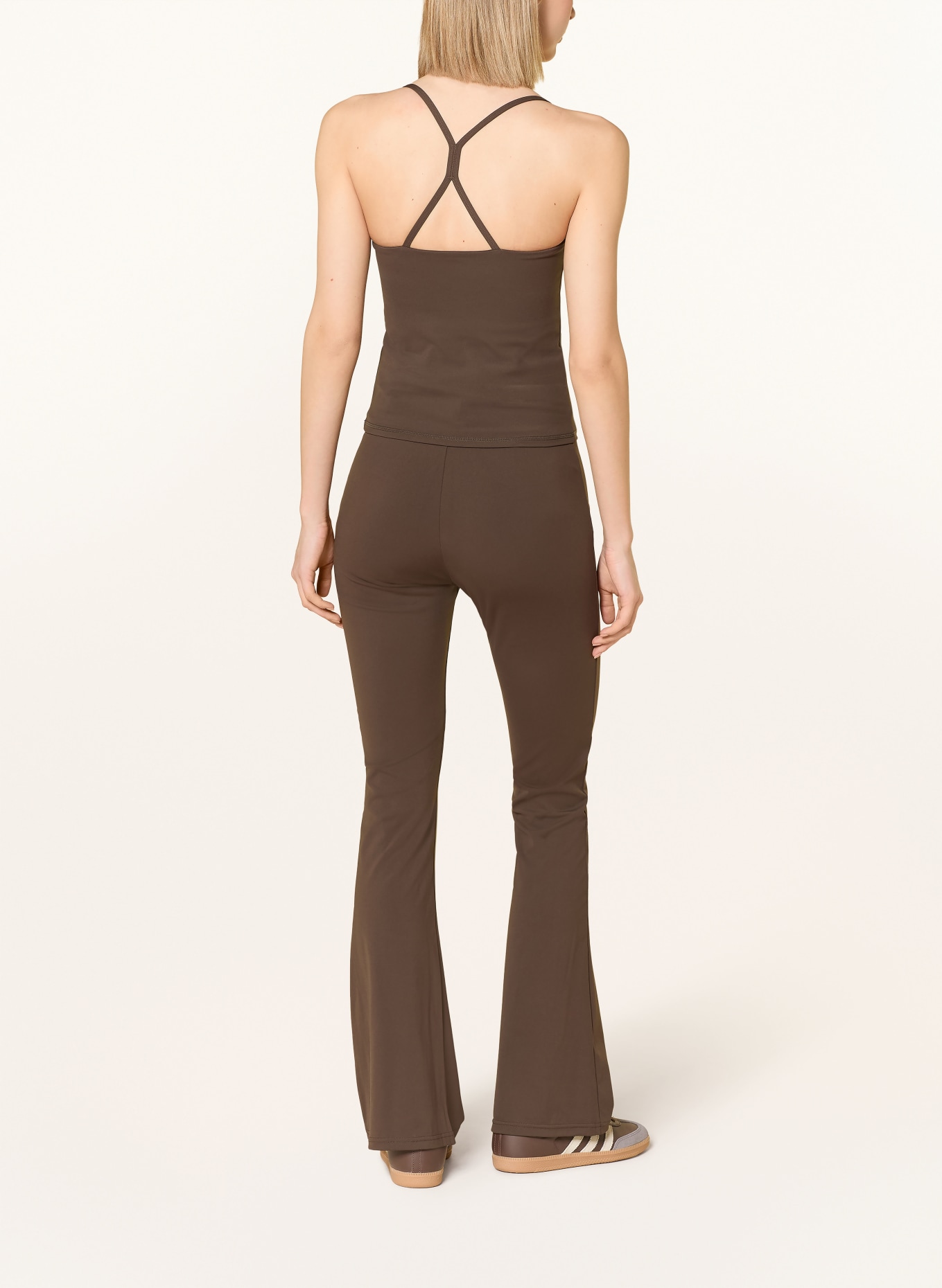 NEO NOIR Top TIRRI: DUNKELBRAUN