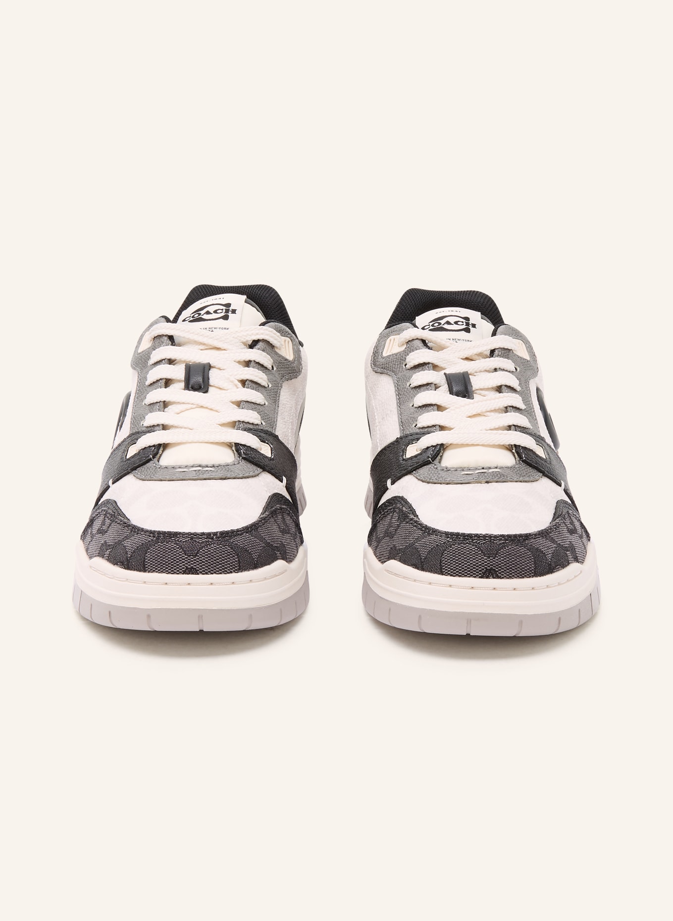 COACH Sneaker SOHO: SCHWARZ / DUNKELGRAU / GRAU