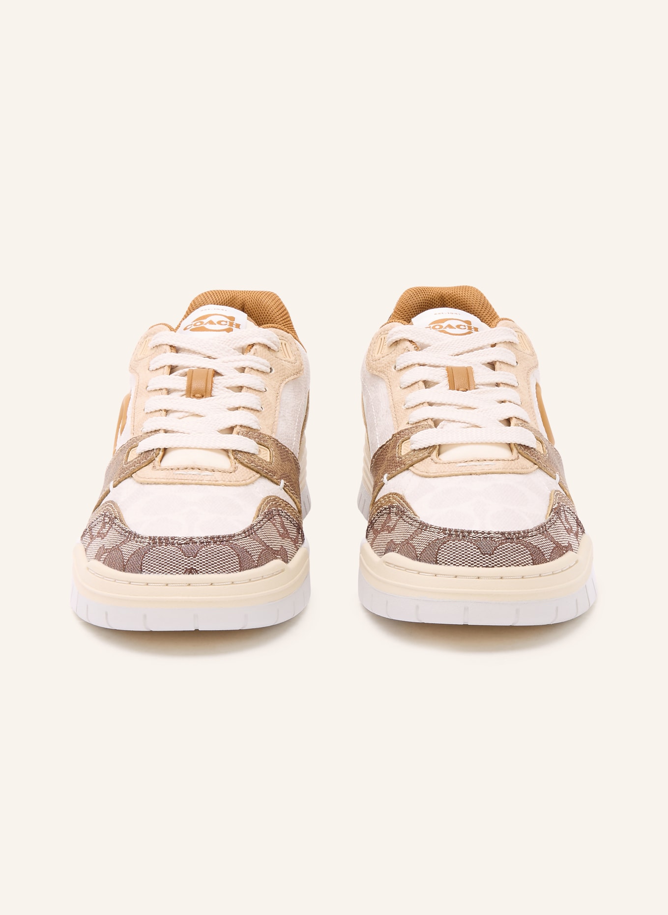 COACH Sneaker SOHO: CREME / HELLBRAUN / BRAUN