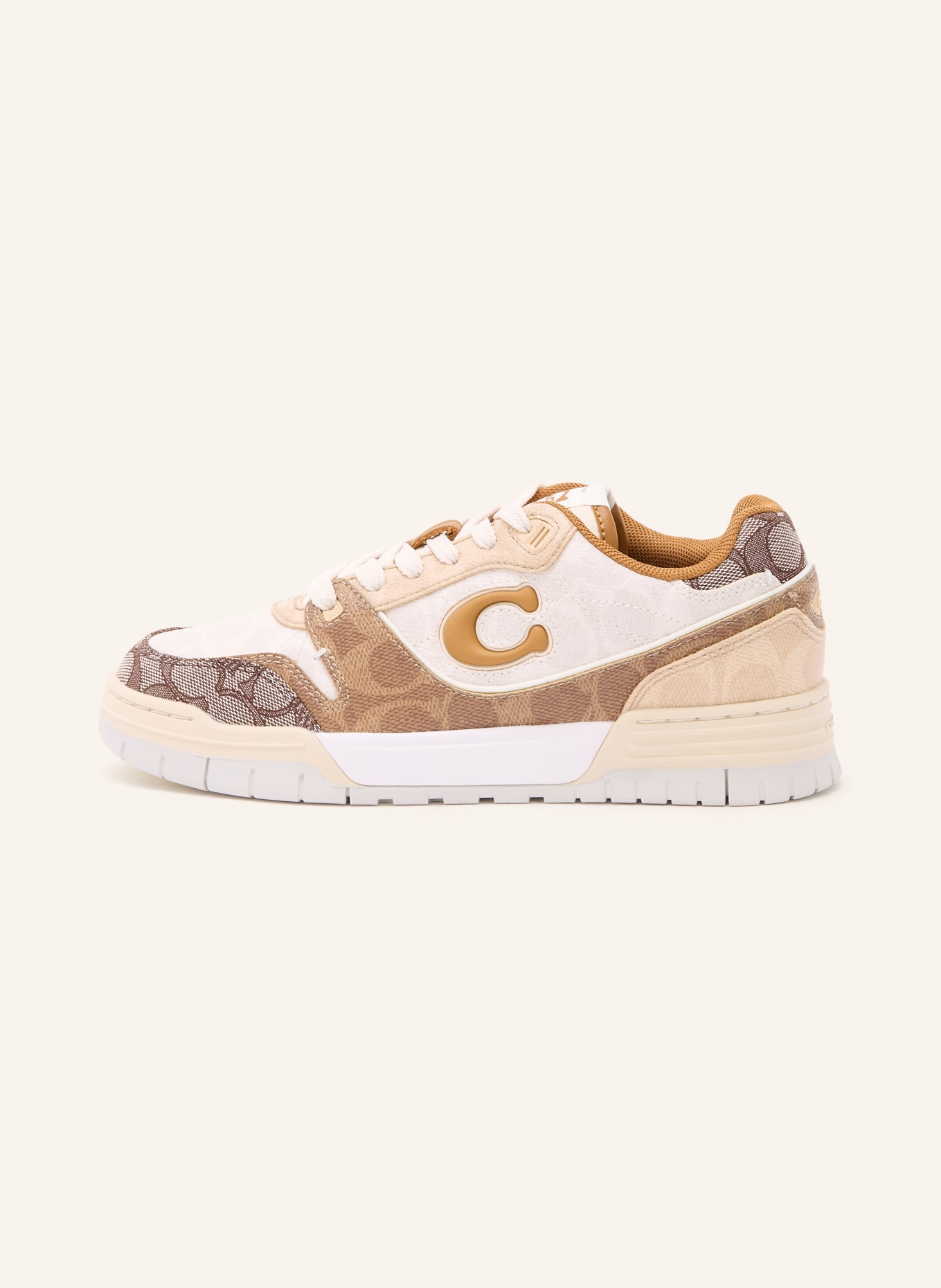 COACH Sneaker SOHO: CREME / HELLBRAUN / BRAUN