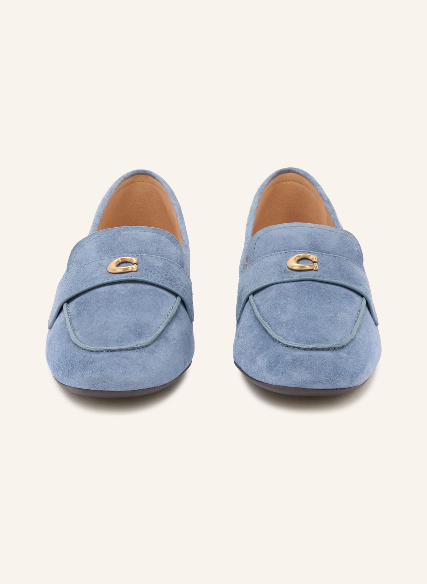 COACH mokasíny: TMAVĚ MODRÁ