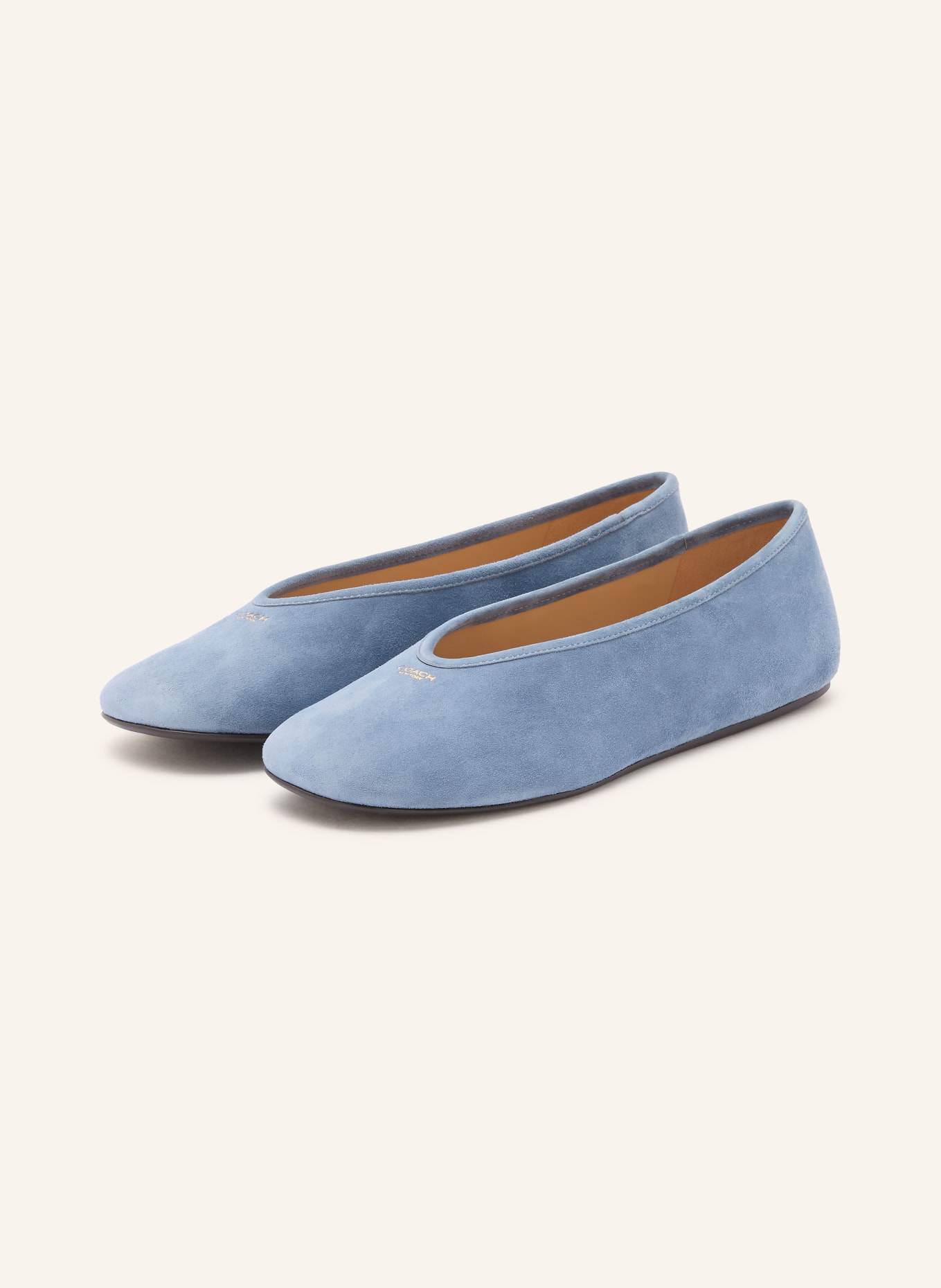 COACH Ballerinas HOUSTON: HELLBLAU