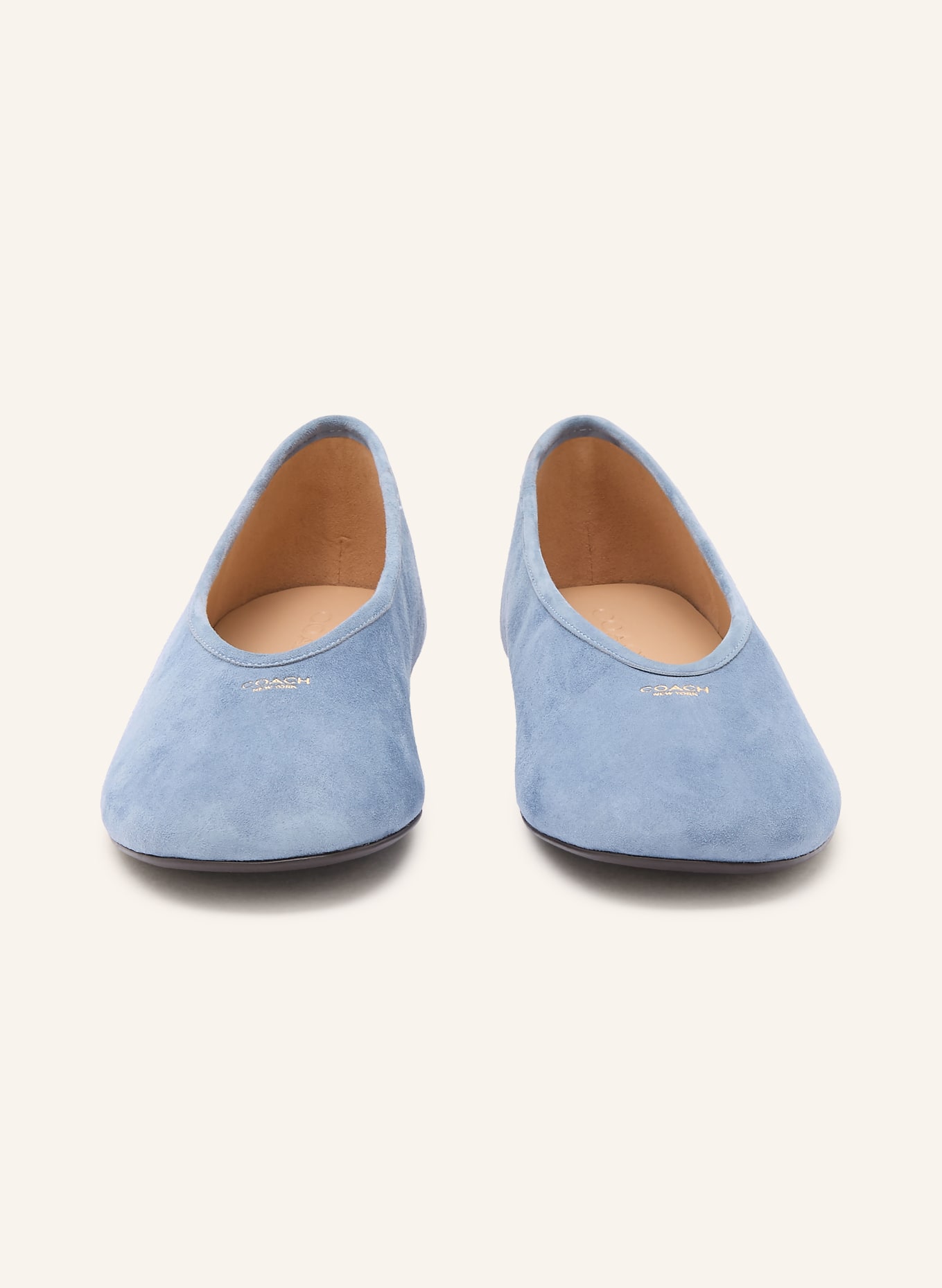 COACH Ballerinas HOUSTON: HELLBLAU