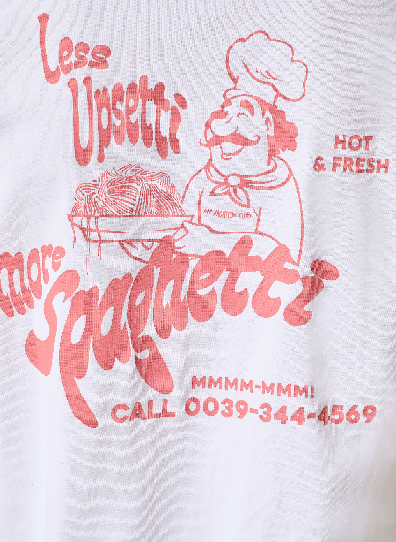 On Vacation T-Shirt: WEISS